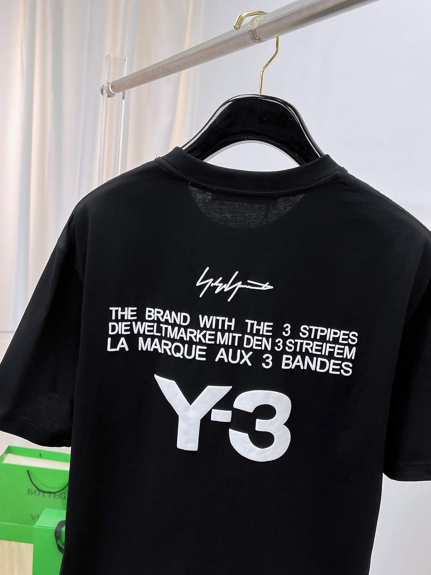 ssY3纯棉最新面料（最高版本）经典标识图案logo时尚简约潮流短袖，最顶级的品质专柜原单短袖，顶级制作
