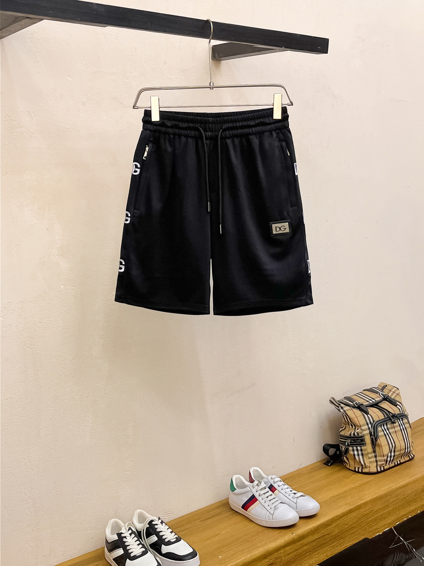 DG 2025春夏新款男士休闲短裤 高端货简洁时尚大方 定制原...