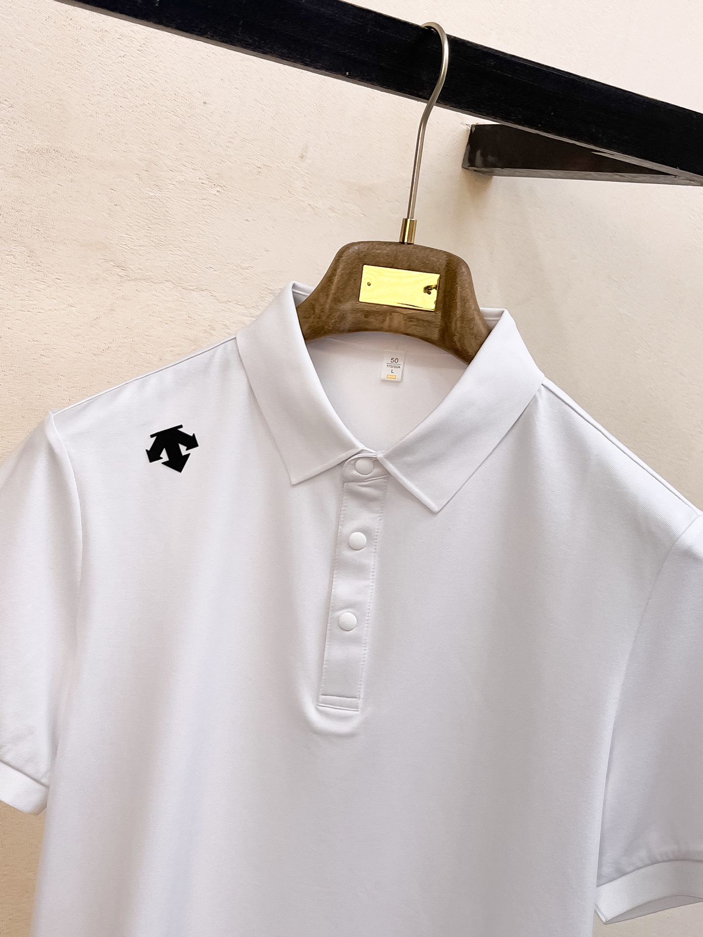 P迪桑特25SS新款春夏短袖翻领T恤Polo，最高版本客供定制高端朱地面料简单时尚款，拼色螺纹超级好看！