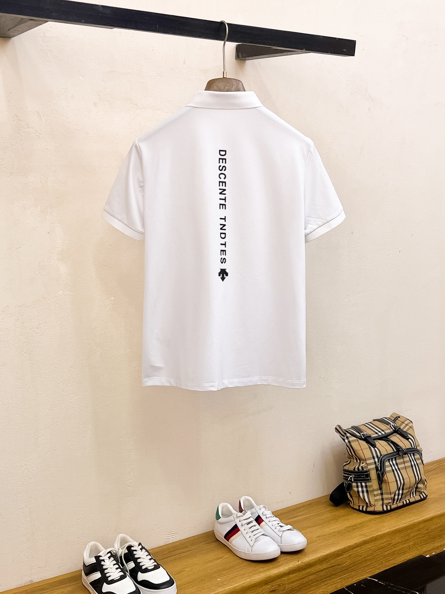 P迪桑特25SS新款春夏短袖翻领T恤Polo，最高版本客供定制高端朱地面料简单时尚款，拼色螺纹超级好看！