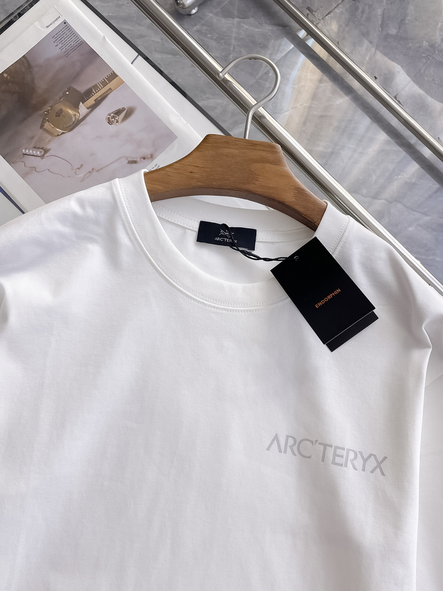Arc'teryx Cotton Logo T-Shirt: Fashion-Forward & Comfortable - M to 3XL 3 i1746363584550 6503 0 1