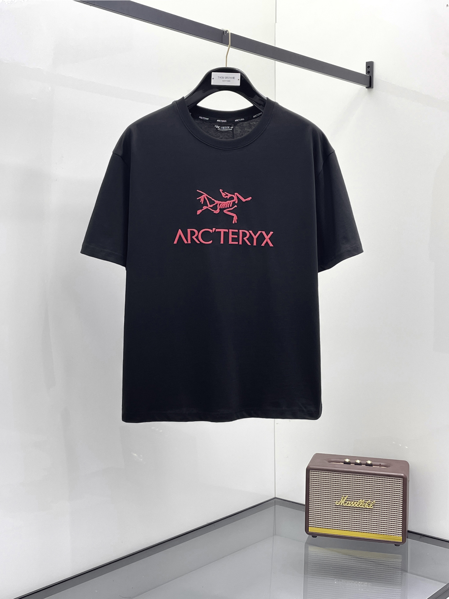 NO:450104,Archaeoptera Bird's new short-sleeved T-shirt in summer 2025, the personalized art series exclusively released on the entire network. The versatile details are perfectly processed and pure cotton fabric is very exquisite. Original fabric. The same high-quality and comfortable hand feels very fashionable and personalized. A super versatile and beautiful style for men and women. The same color is black and white. Number M-3XL, arc'teryx, T-shirt,tees, t-shirt,alexander wang19860909始祖鸟2025夏季新款短袖T恤,个性艺术系列全网独家首发 百搭款细节处理完美纯棉面料十分精致 原版面料 网红明星同款高版本 高品质手感非常舒服 时尚又个性 超级百搭好看的一款男女同款颜色黑、白 码数M-3XL,arc'teryx,T-shirt,tees，t-shirt,alexander wang,Men's clothing