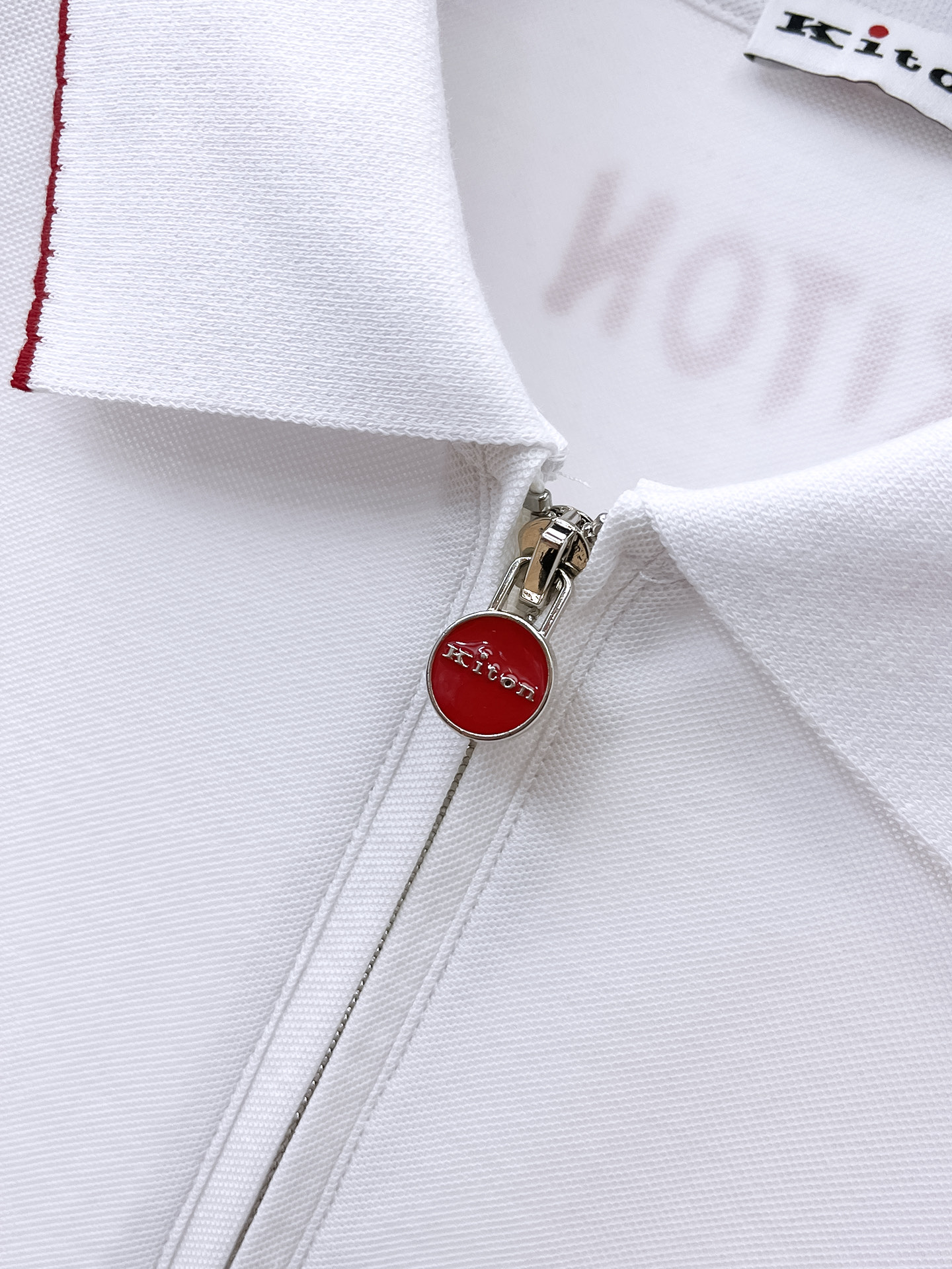 kiton 高级定制 面料柔软舒适透气2025 夏季 限量款短袖Polo系列𝗦𝗜𝗭𝗘：𝗠-3xl