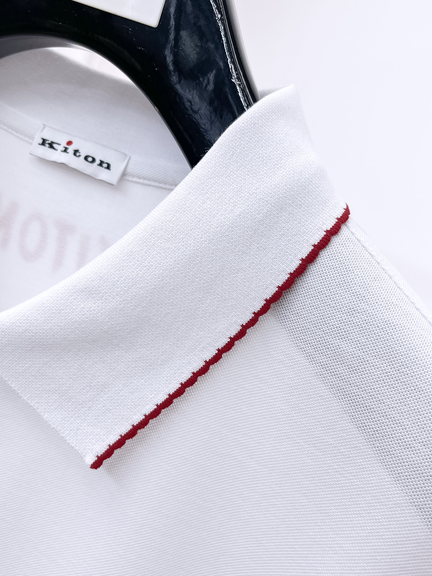 kiton 高级定制 面料柔软舒适透气2025 夏季 限量款短袖Polo系列𝗦𝗜𝗭𝗘：𝗠-3xl