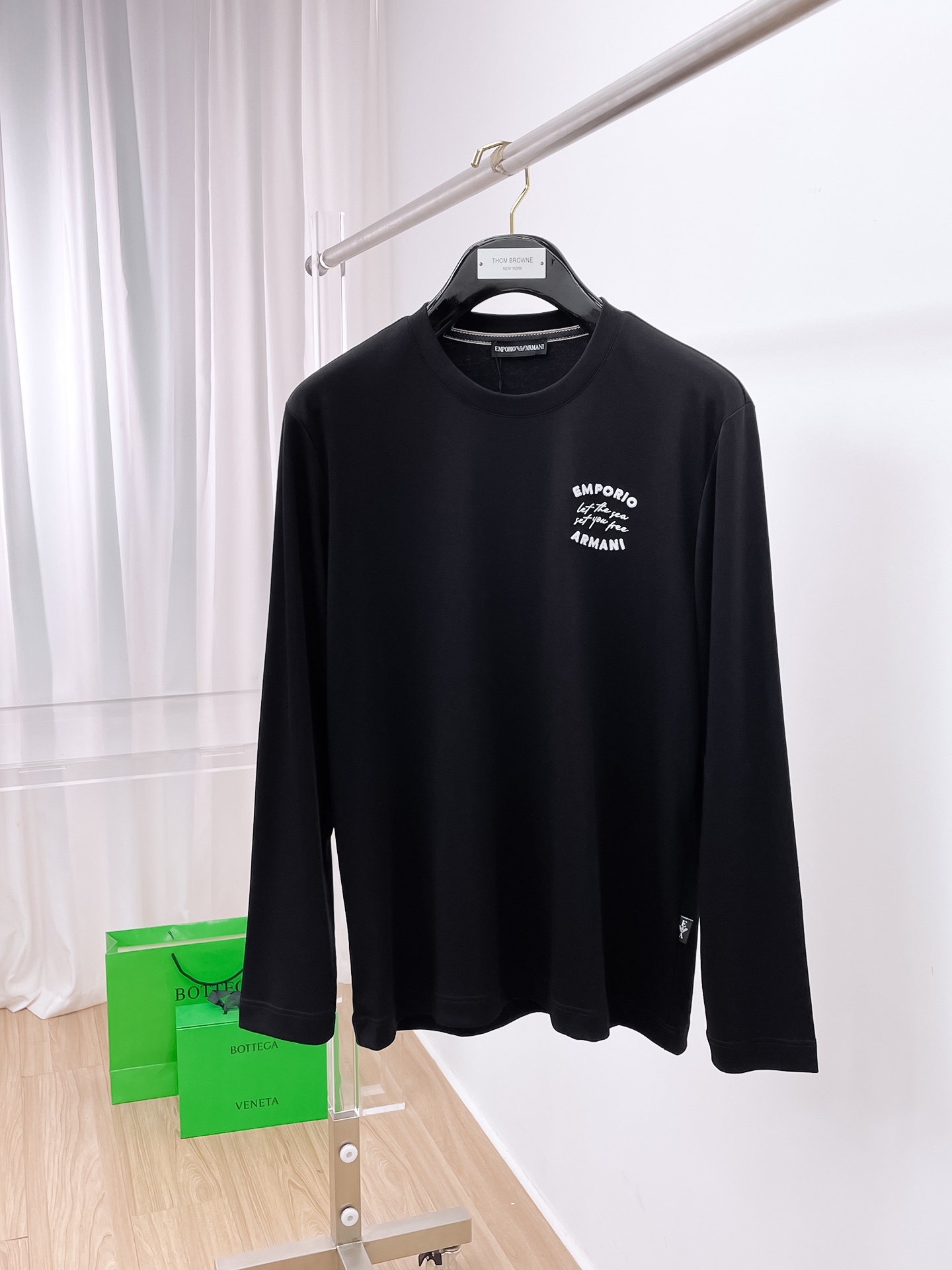 开春新品 阿玛尼 独家专供新款原单男士Polo长袖高端定制 高版本 时尚百搭爆款⚠️⚠️✨✨原版进口纯棉