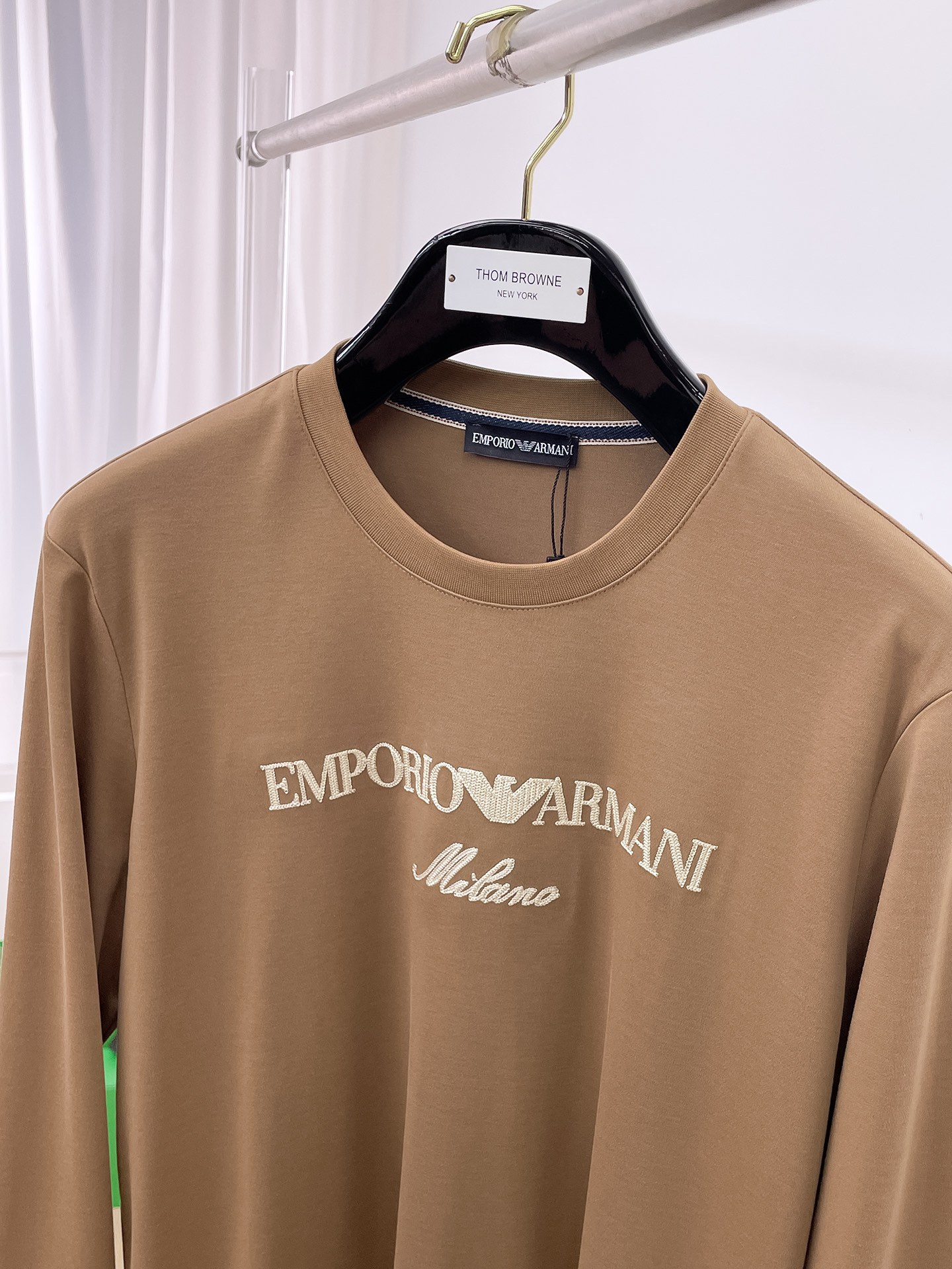 开春新品 阿玛尼 独家专供新款原单男士Polo长袖高端定制 高版本 时尚百搭爆款⚠️⚠️✨✨原版进口纯棉