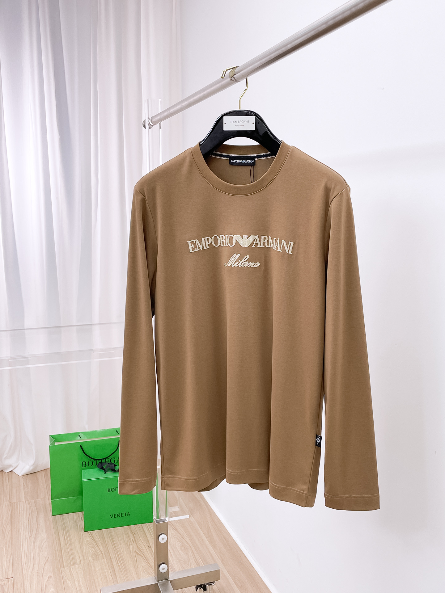 开春新品 阿玛尼 独家专供新款原单男士Polo长袖高端定制 高版本 时尚百搭爆款⚠️⚠️✨✨原版进口纯棉