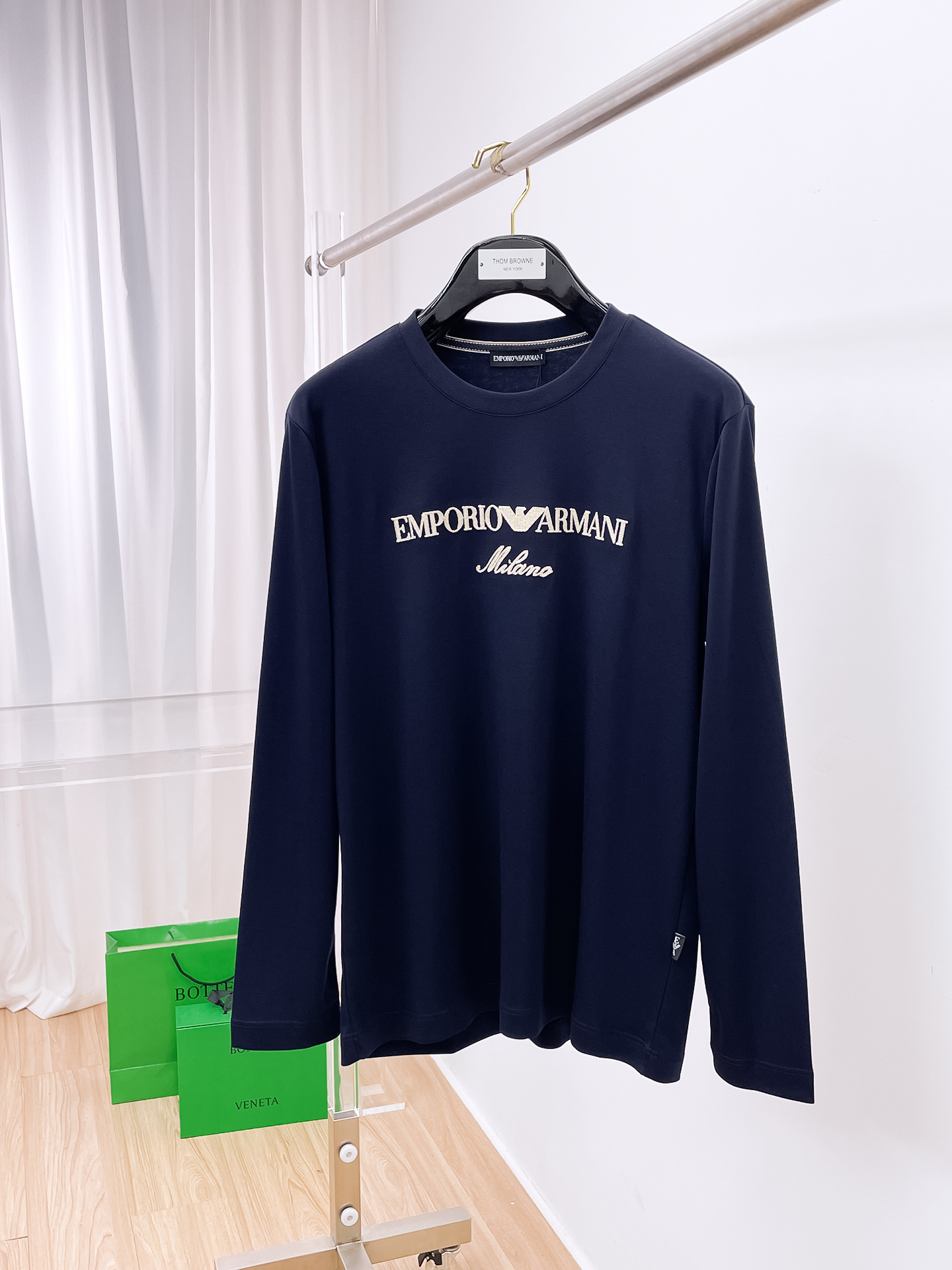 开春新品 阿玛尼 独家专供新款原单男士Polo长袖高端定制 高版本 时尚百搭爆款⚠️⚠️✨✨原版进口纯棉