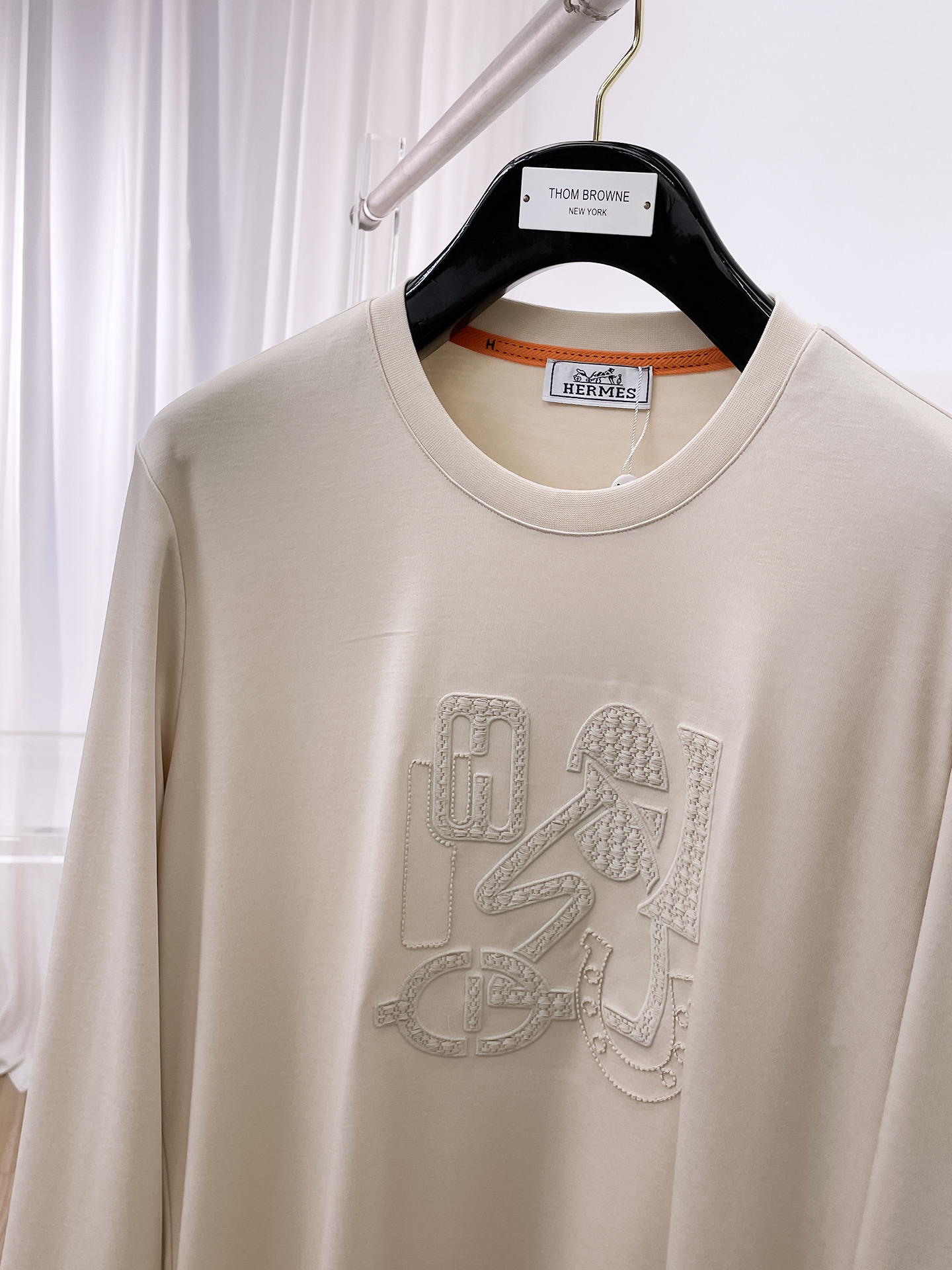 开春新品 爱马仕 独家专供新款原单男士Polo长袖高端定制 高版本 时尚百搭爆款⚠️⚠️✨✨原版进口纯棉