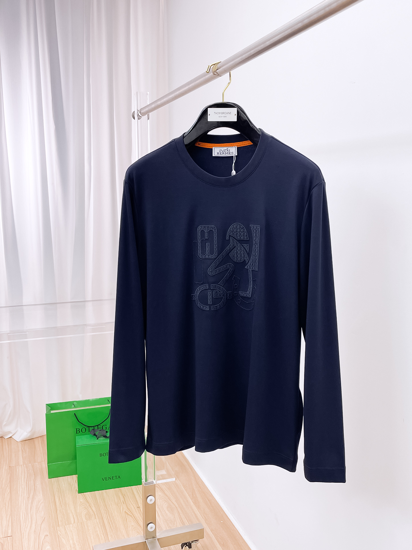 开春新品 爱马仕 独家专供新款原单男士Polo长袖高端定制 高版本 时尚百搭爆款⚠️⚠️✨✨原版进口纯棉