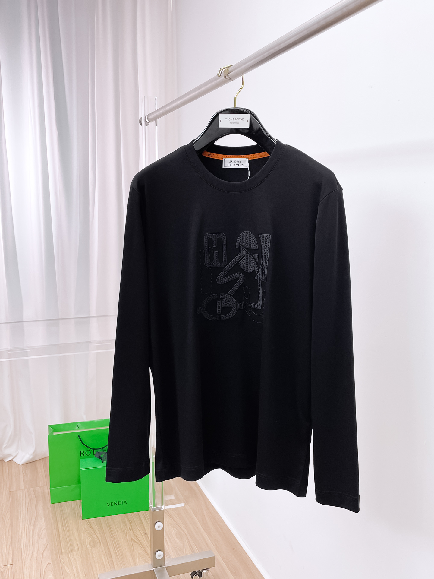 开春新品 爱马仕 独家专供新款原单男士Polo长袖高端定制 高版本 时尚百搭爆款⚠️⚠️✨✨原版进口纯棉