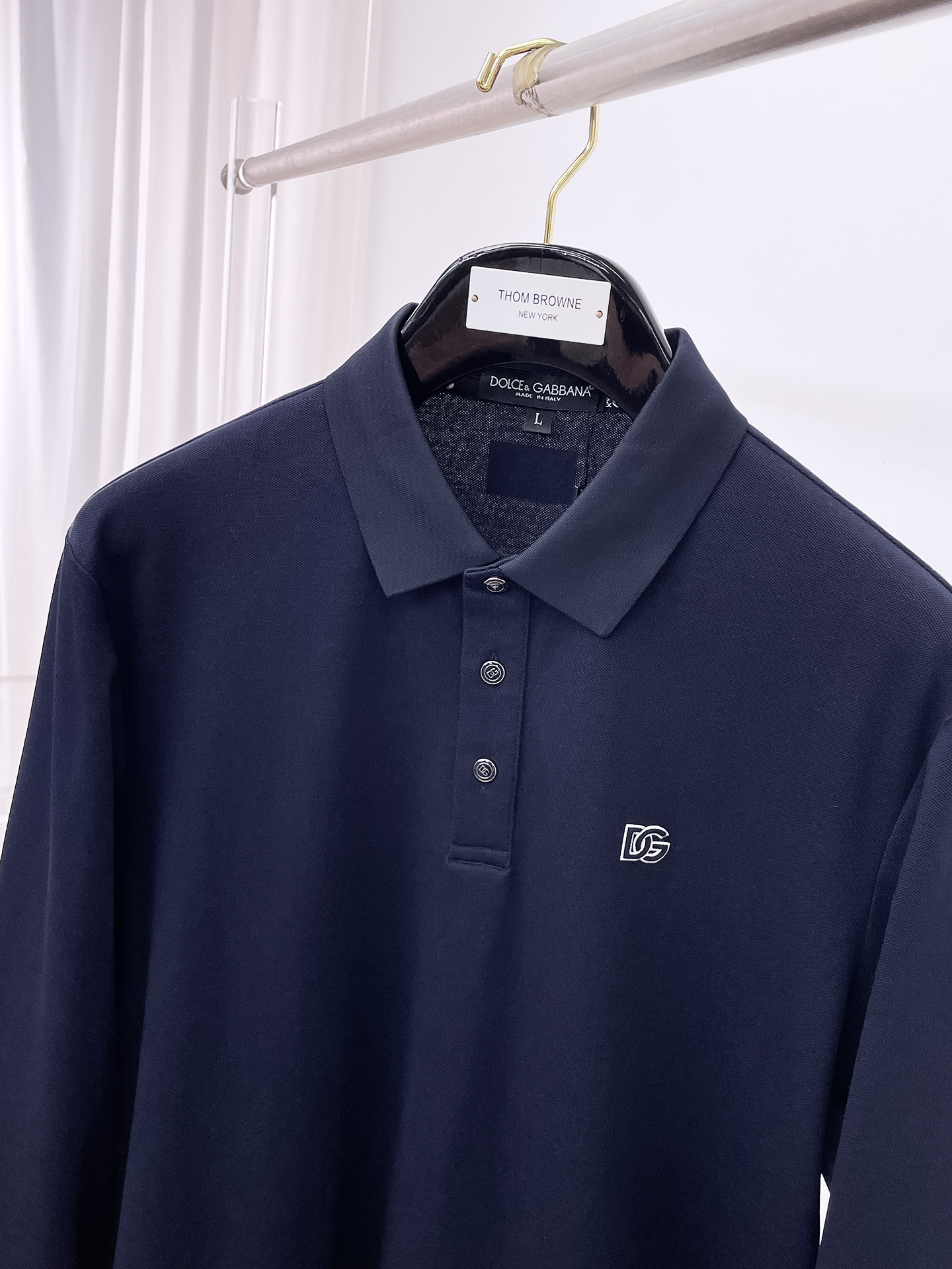 开春新品 杜嘉班纳 DG 独家专供新款原单男士Polo长袖高端定制 高版本 时尚百搭爆款⚠️⚠️✨✨原版