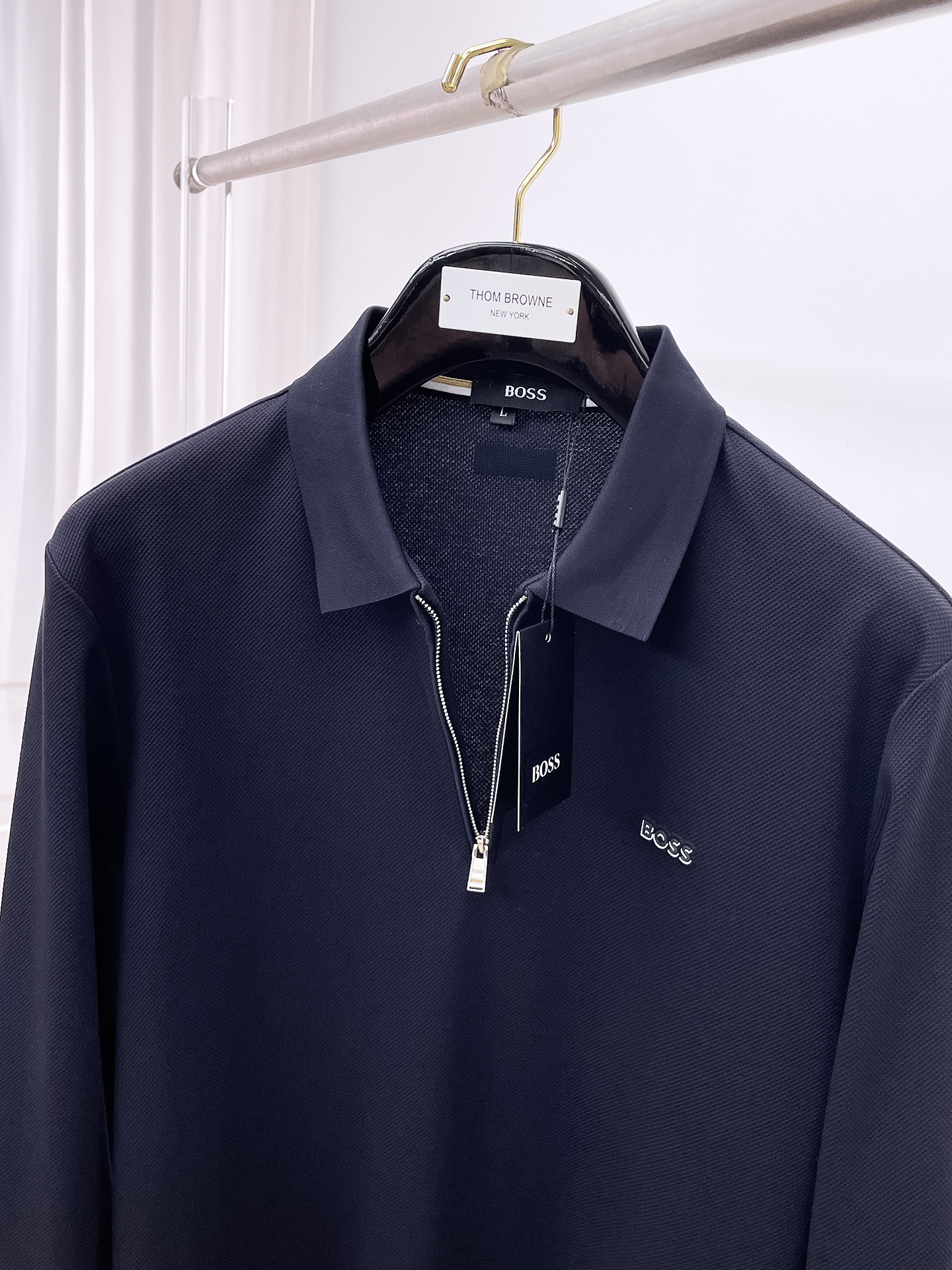 开春新品 boss 独家专供新款原单男士Polo长袖高端定制 高版本 时尚百搭爆款⚠️⚠️✨✨原版进口纯