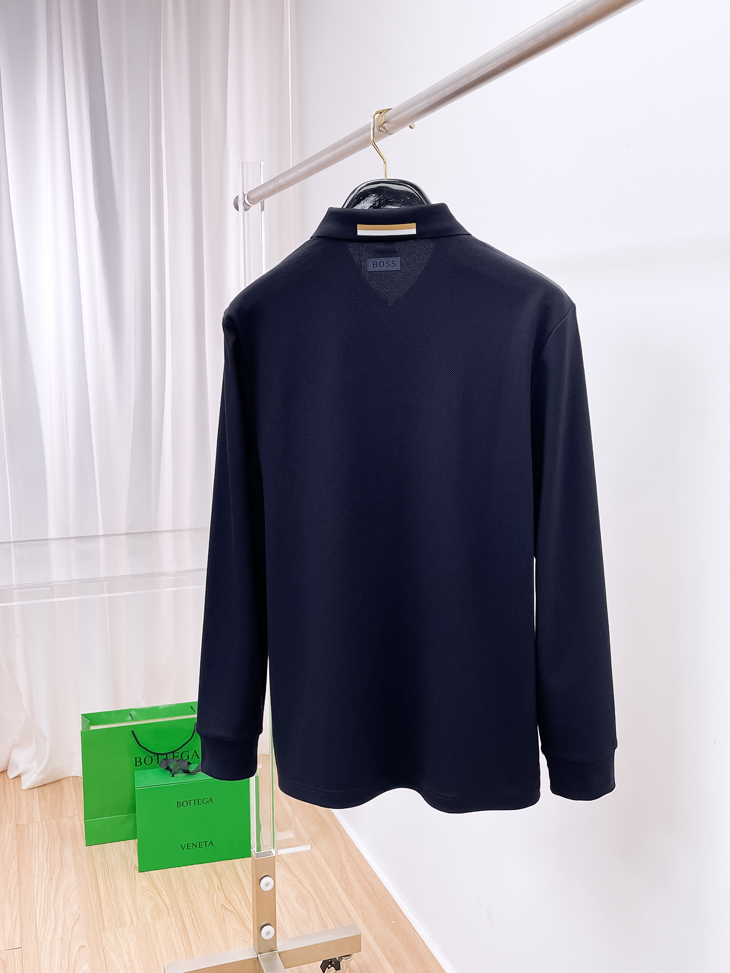 开春新品 boss 独家专供新款原单男士Polo长袖高端定制 高版本 时尚百搭爆款⚠️⚠️✨✨原版进口纯