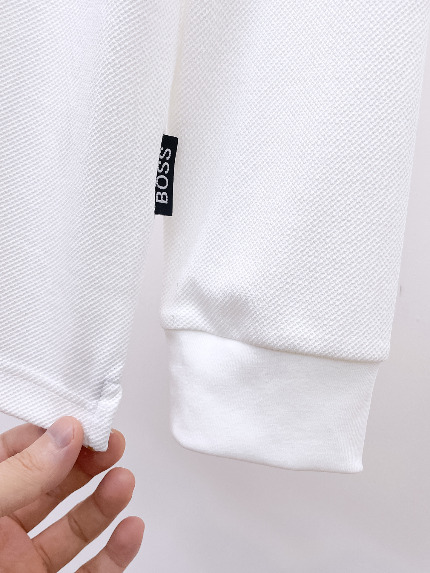 开春新品 boss 独家专供新款原单男士Polo长袖高端定制 高版本 时尚百搭爆款⚠️⚠️✨✨原版进口纯