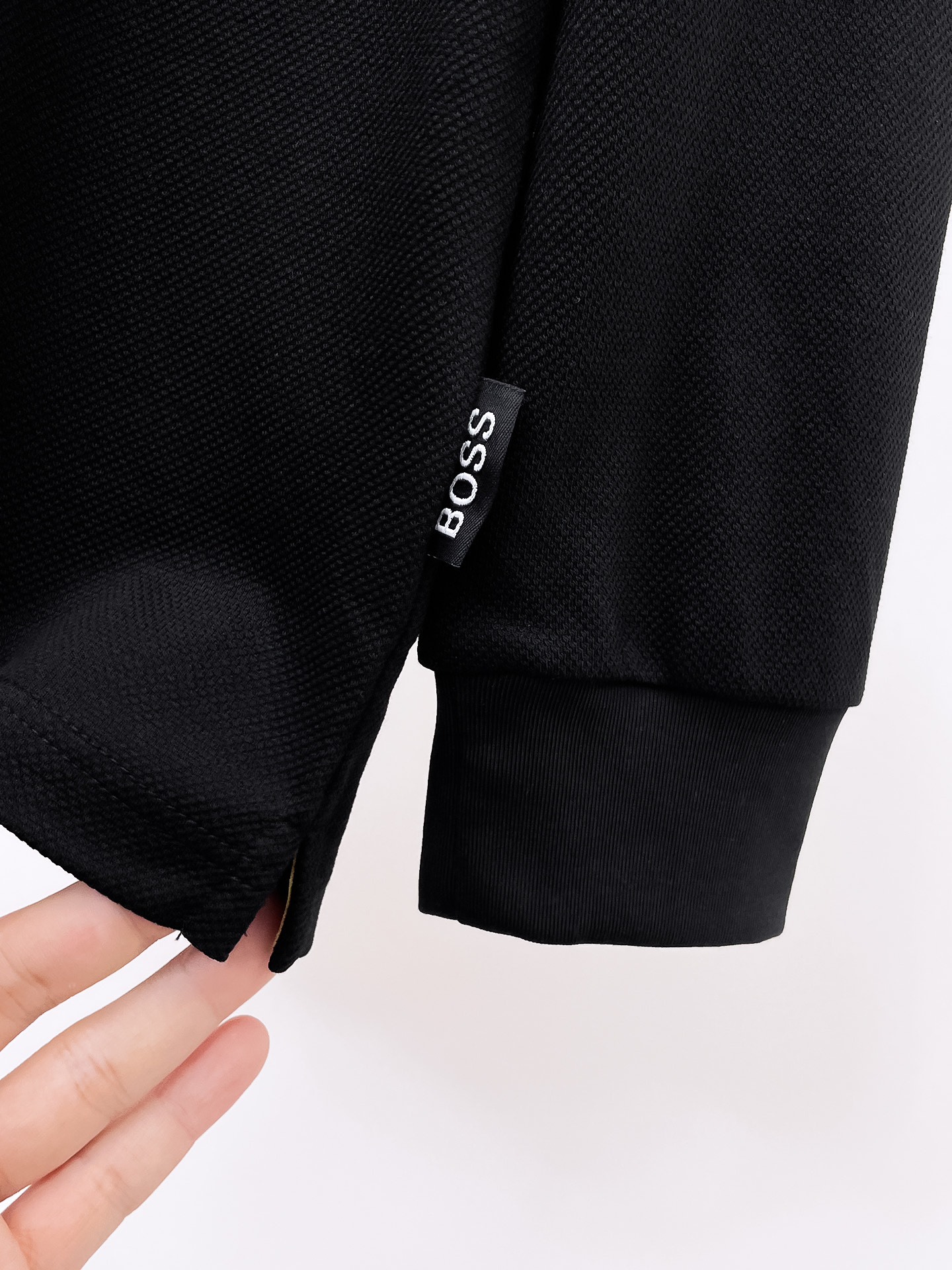 开春新品 boss 独家专供新款原单男士Polo长袖高端定制 高版本 时尚百搭爆款⚠️⚠️✨✨原版进口纯