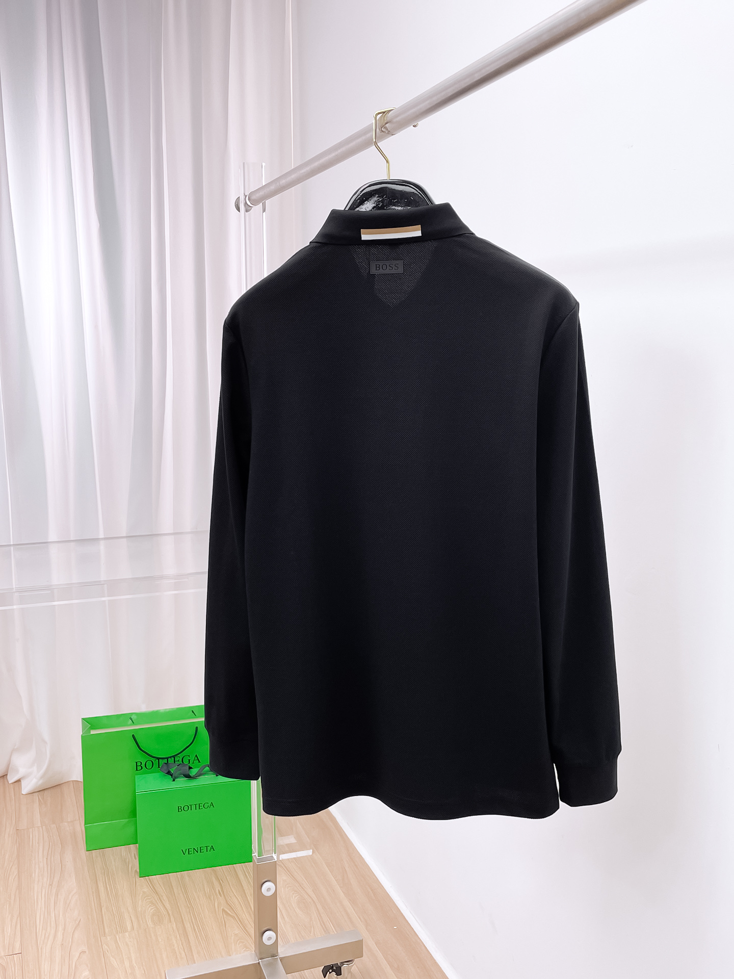 开春新品 boss 独家专供新款原单男士Polo长袖高端定制 高版本 时尚百搭爆款⚠️⚠️✨✨原版进口纯