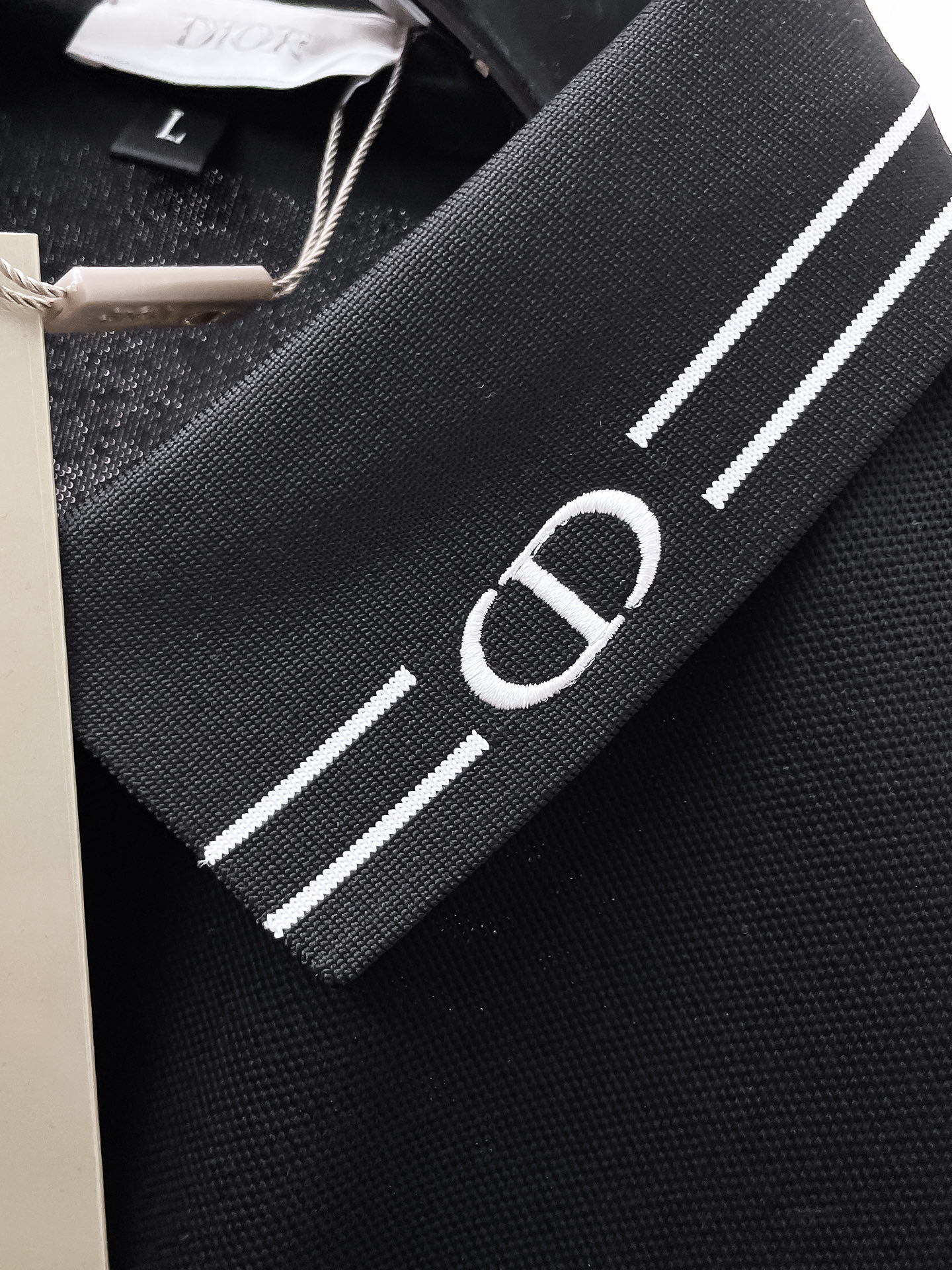 开春新品 迪奥 独家专供新款原单男士Polo长袖高端定制 高版本 时尚百搭爆款⚠️⚠️✨✨原版进口纯棉面