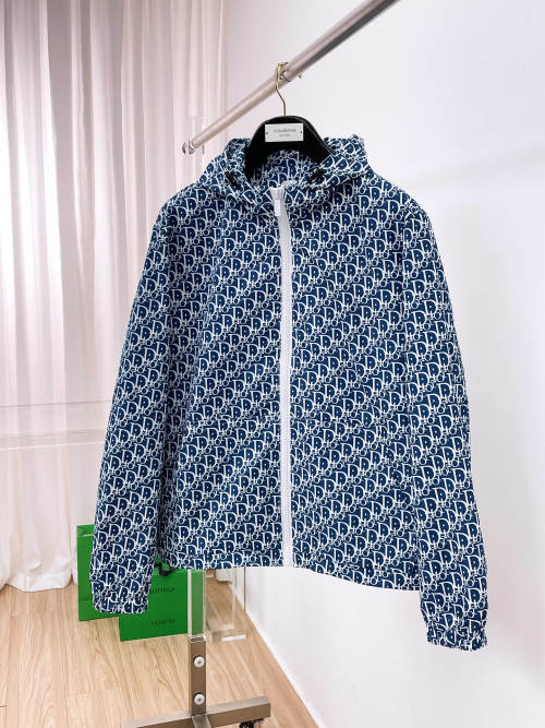 Dior 2025 Fall/Winter Jacket with All-Over Logo Print - Classic Outerwear 1 Dior 2025 Fall/Winter Jacket with All-Over Logo Print - Classic Outerwear