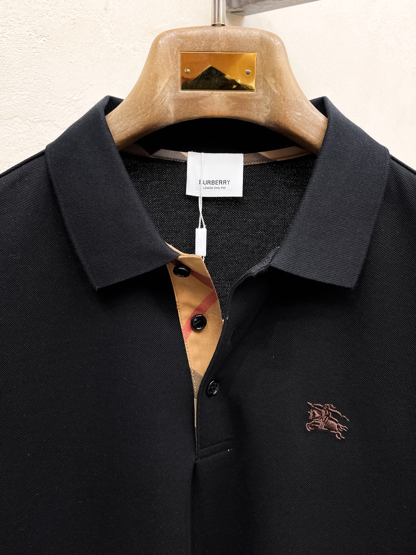 巴宝莉 𝟏𝟎𝟎%新疆长绒棉 柔软舒适2025 秋冬限量款长袖Polo系列𝗦𝗜𝗭𝗘：𝗠-𝟰𝗫𝗟