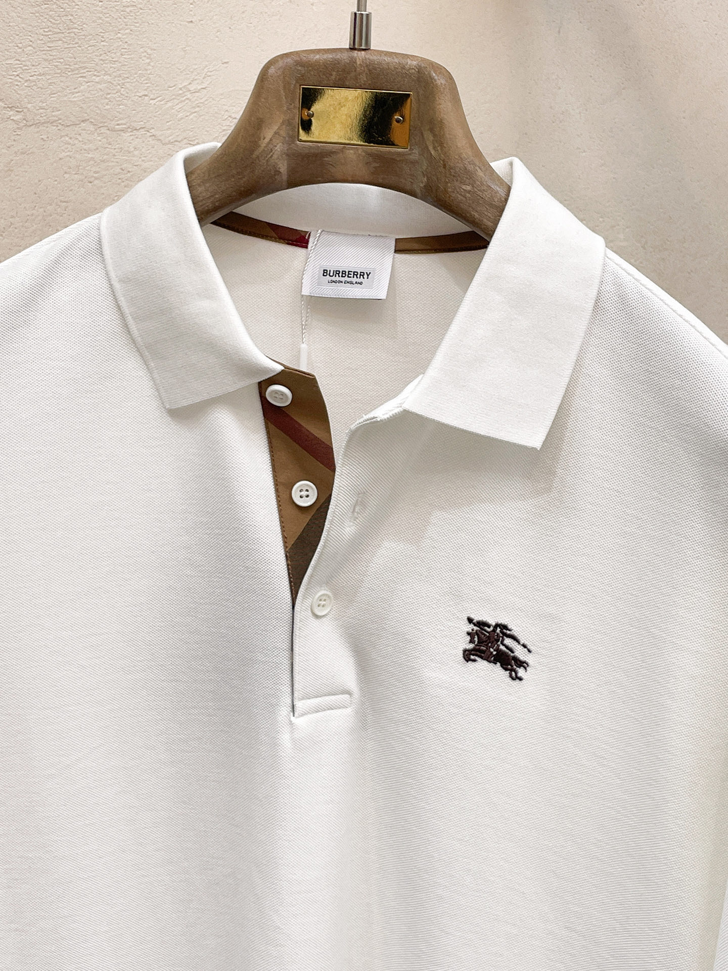 巴宝莉 𝟏𝟎𝟎%新疆长绒棉 柔软舒适2025 秋冬限量款长袖Polo系列𝗦𝗜𝗭𝗘：𝗠-𝟰𝗫𝗟