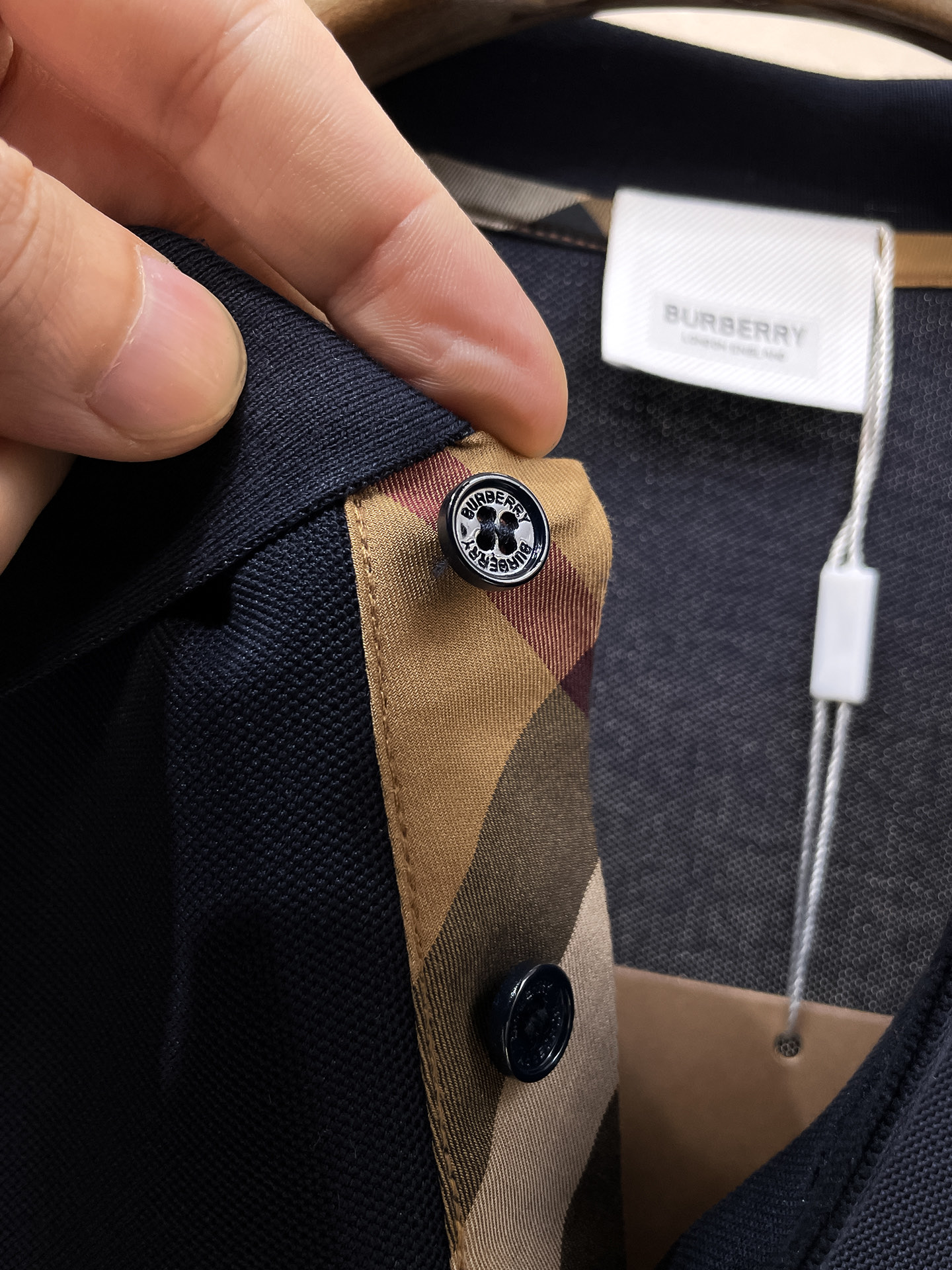 巴宝莉 𝟏𝟎𝟎%新疆长绒棉 柔软舒适2025 秋冬限量款长袖Polo系列𝗦𝗜𝗭𝗘：𝗠-𝟰𝗫𝗟