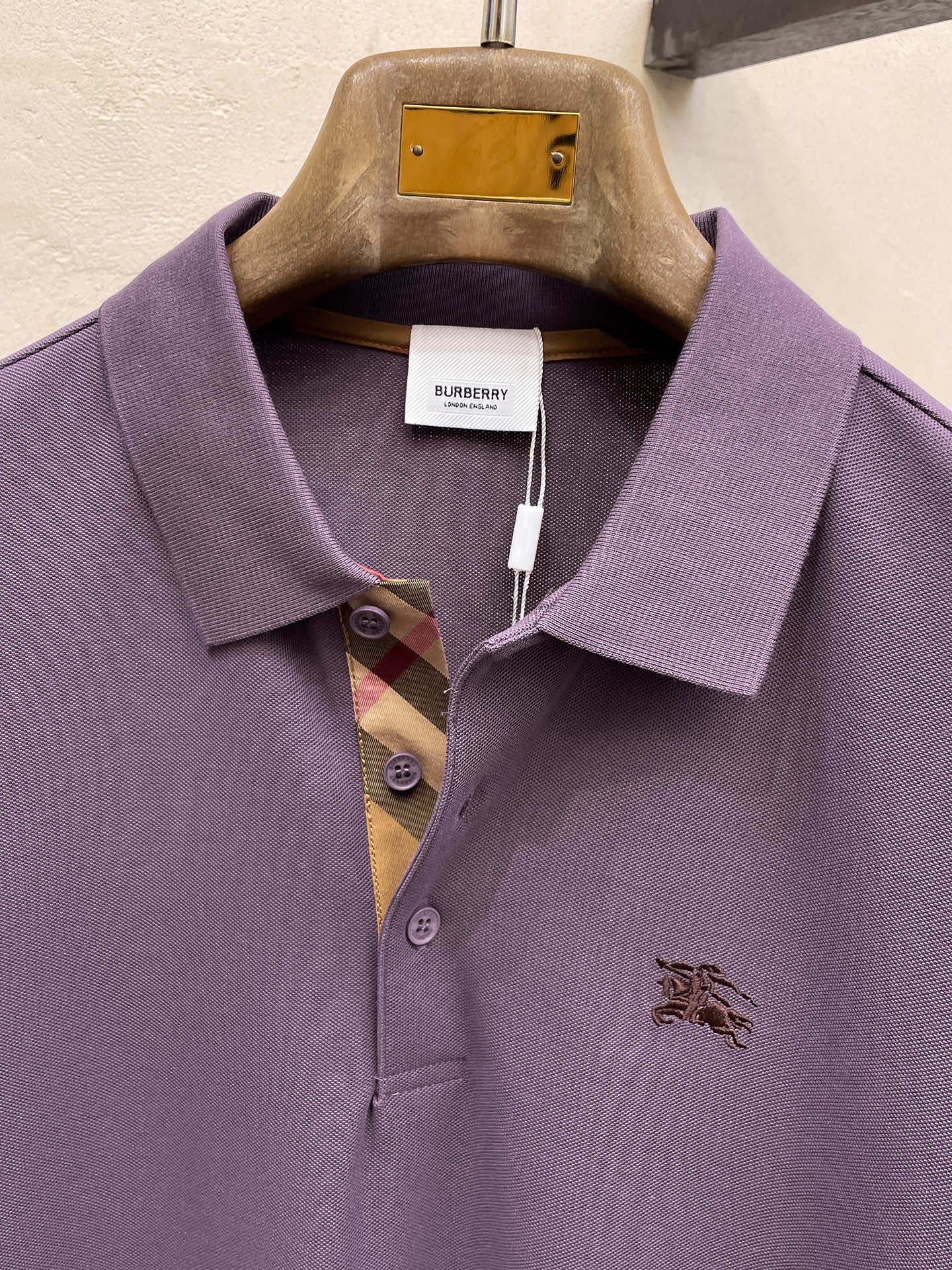 巴宝莉 𝟏𝟎𝟎%新疆长绒棉 柔软舒适2025 秋冬限量款长袖Polo系列𝗦𝗜𝗭𝗘：𝗠-𝟰𝗫𝗟