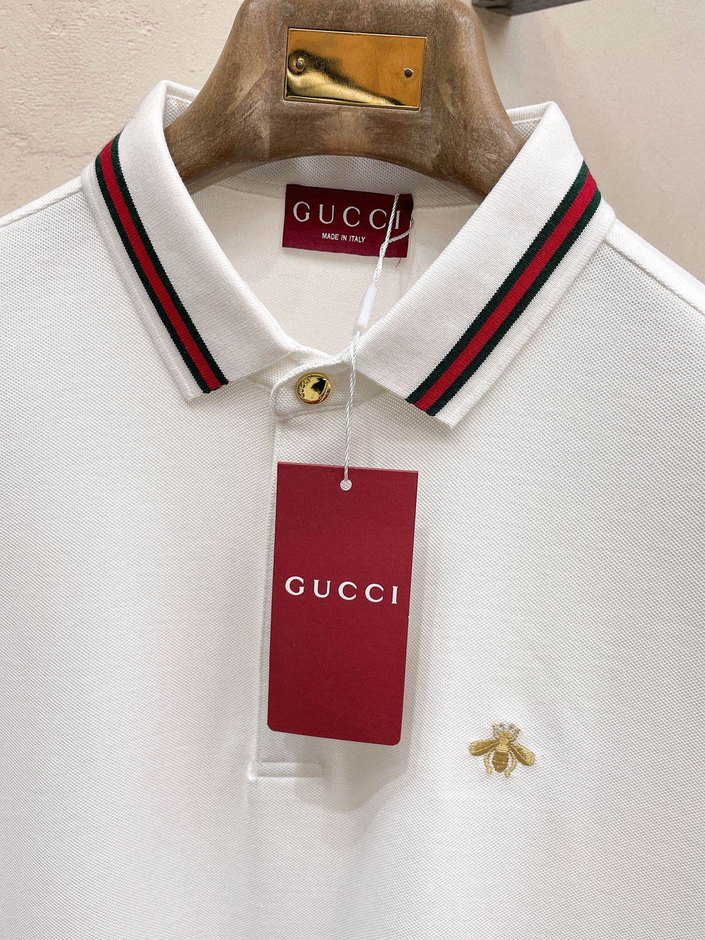 古驰 𝟏𝟎𝟎%新疆长绒棉 柔软舒适2025 秋冬限量款长袖Polo系列𝗦𝗜𝗭𝗘：𝗠-𝟰𝗫𝗟