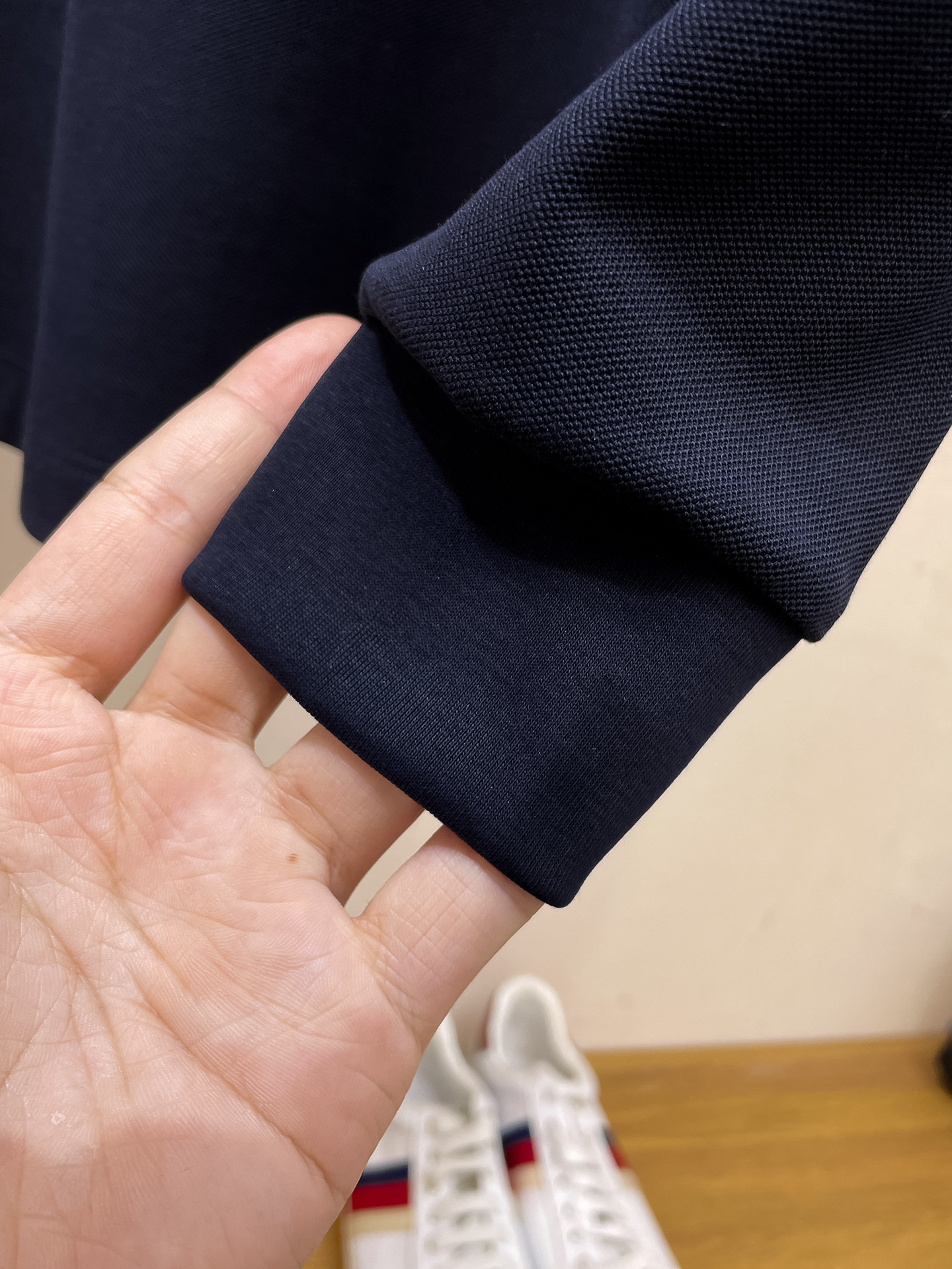 古驰 𝟏𝟎𝟎%新疆长绒棉 柔软舒适2025 秋冬限量款长袖Polo系列𝗦𝗜𝗭𝗘：𝗠-𝟰𝗫𝗟