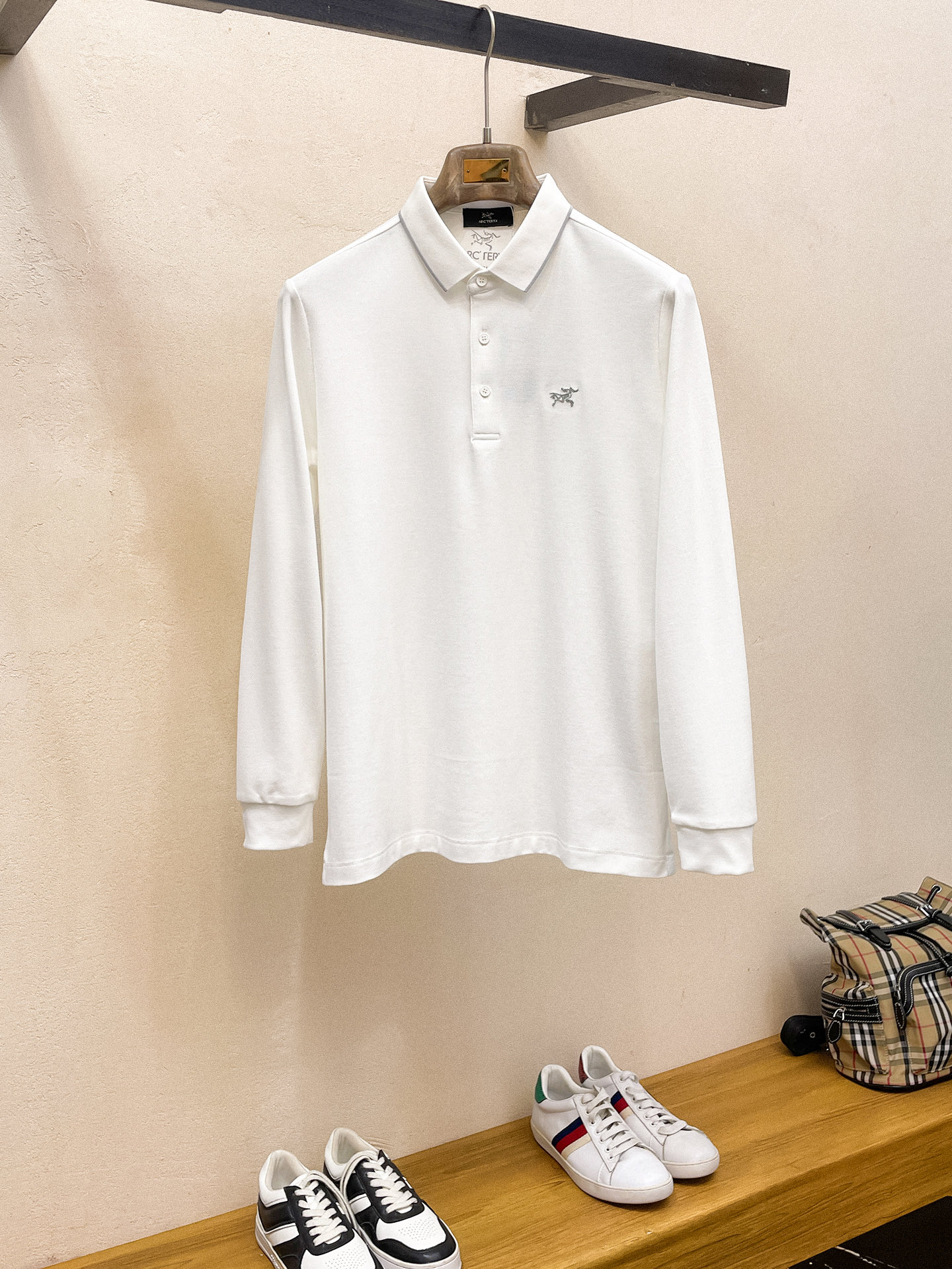 始祖鸟 𝟏𝟎𝟎%新疆长绒棉 柔软舒适2025 秋冬限量款长袖Polo系列𝗦𝗜𝗭𝗘：𝗠-𝟰𝗫𝗟