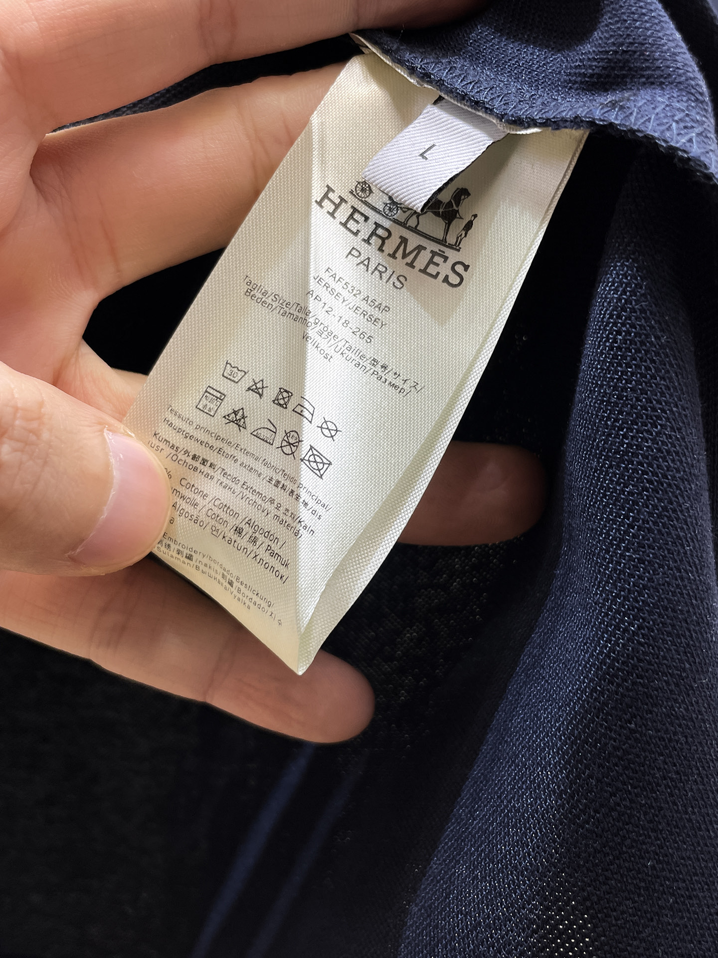 爱马仕 𝟏𝟎𝟎%新疆长绒棉 柔软舒适2025 秋冬限量款长袖Polo系列𝗦𝗜𝗭𝗘：𝗠-𝟰𝗫𝗟