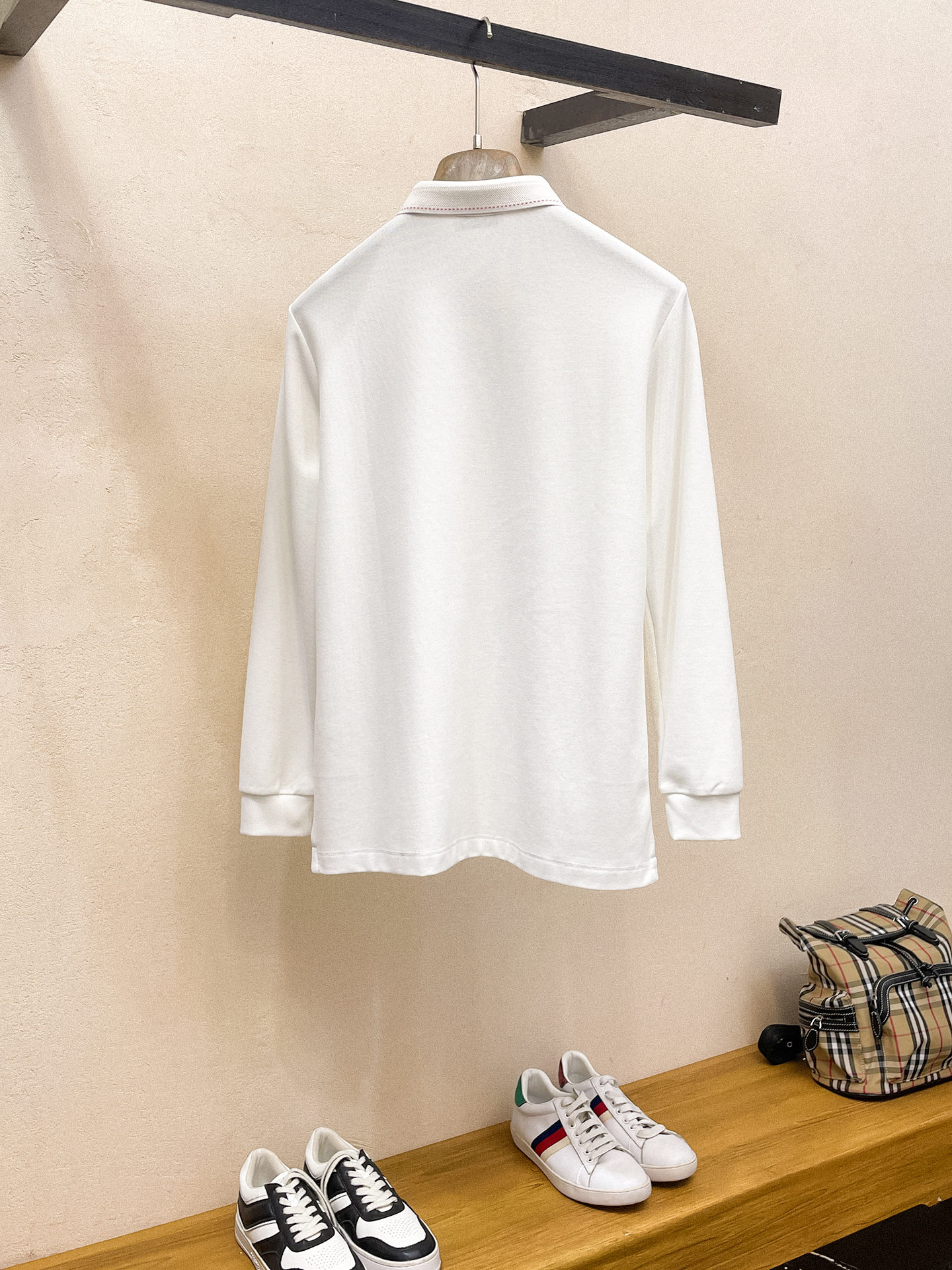 爱马仕 𝟏𝟎𝟎%新疆长绒棉 柔软舒适2025 秋冬限量款长袖Polo系列𝗦𝗜𝗭𝗘：𝗠-𝟰𝗫𝗟