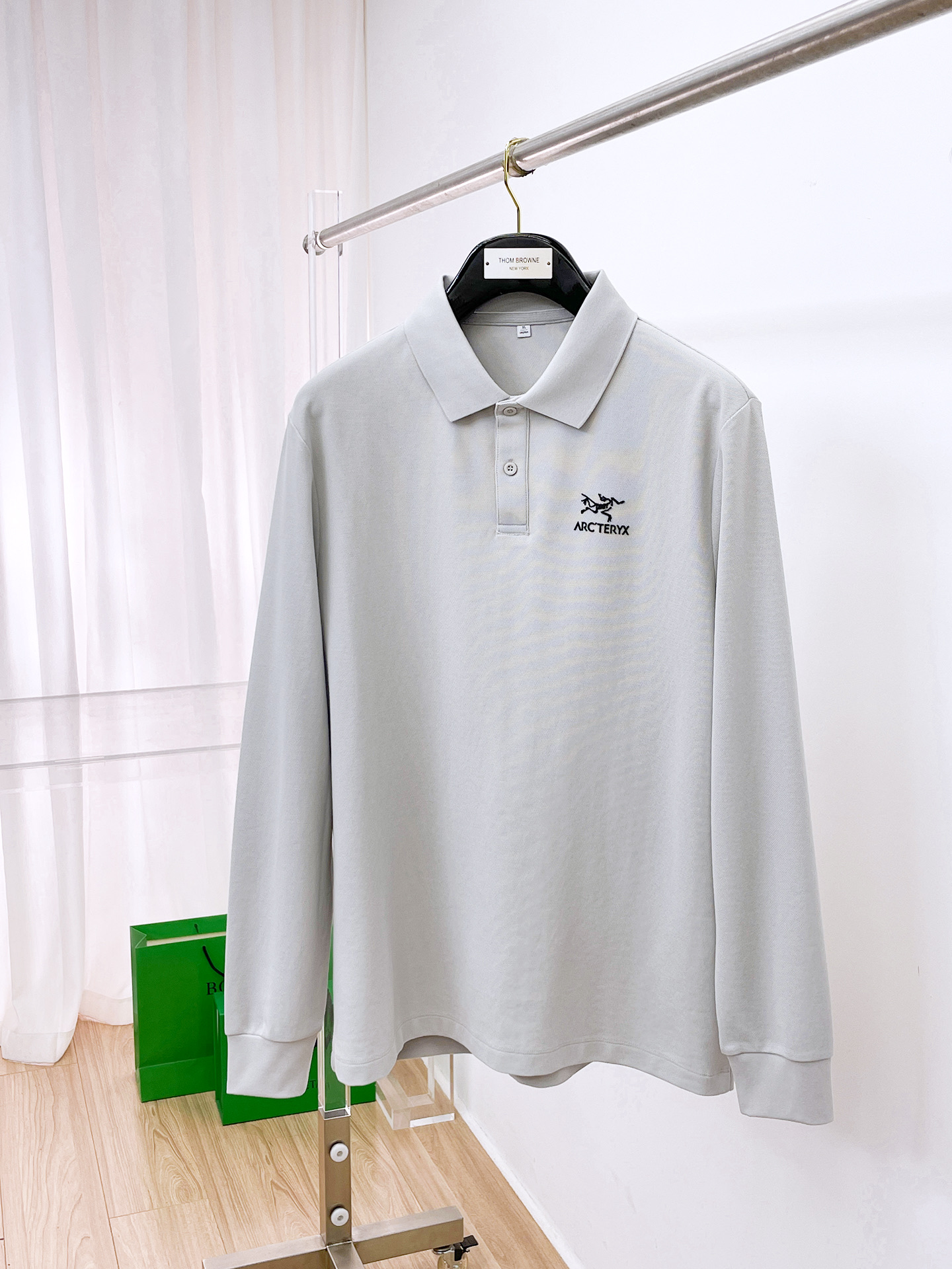 P始祖鸟 25ss早秋【新品】圆领打底衫单穿卫衣爆款 超前卫设计风格 细腻舒适 穿着非常轻便不易起皱。多