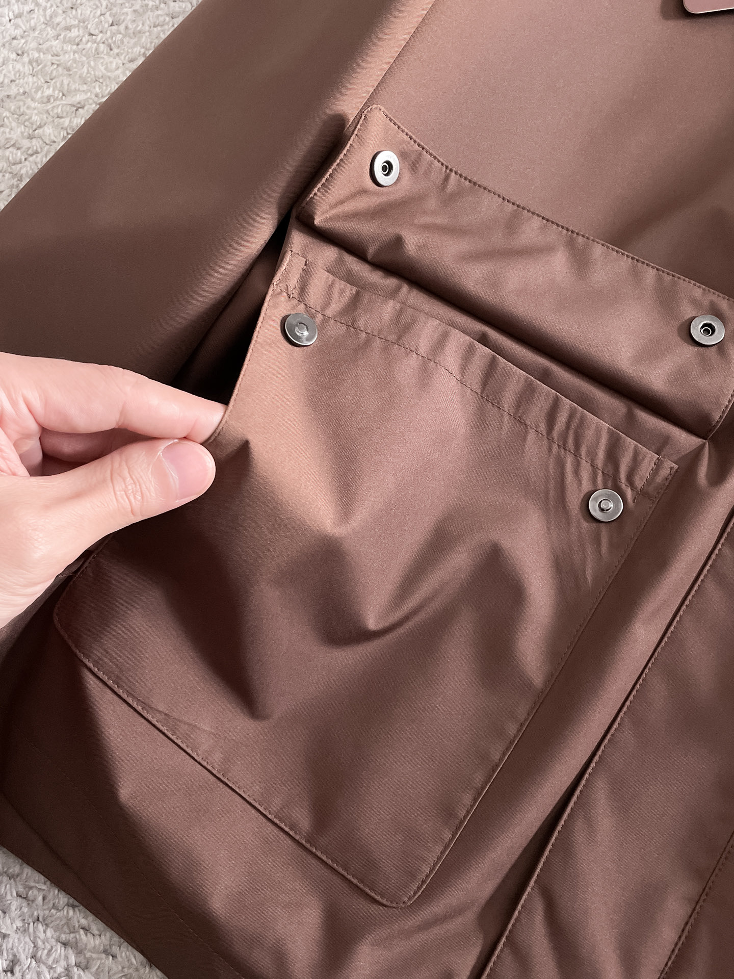 Loro Piana 秋冬 新款爆款专柜新款休闲时尚夹克 超前卫设计风格 细腻舒适 穿着非常轻便不易起皱