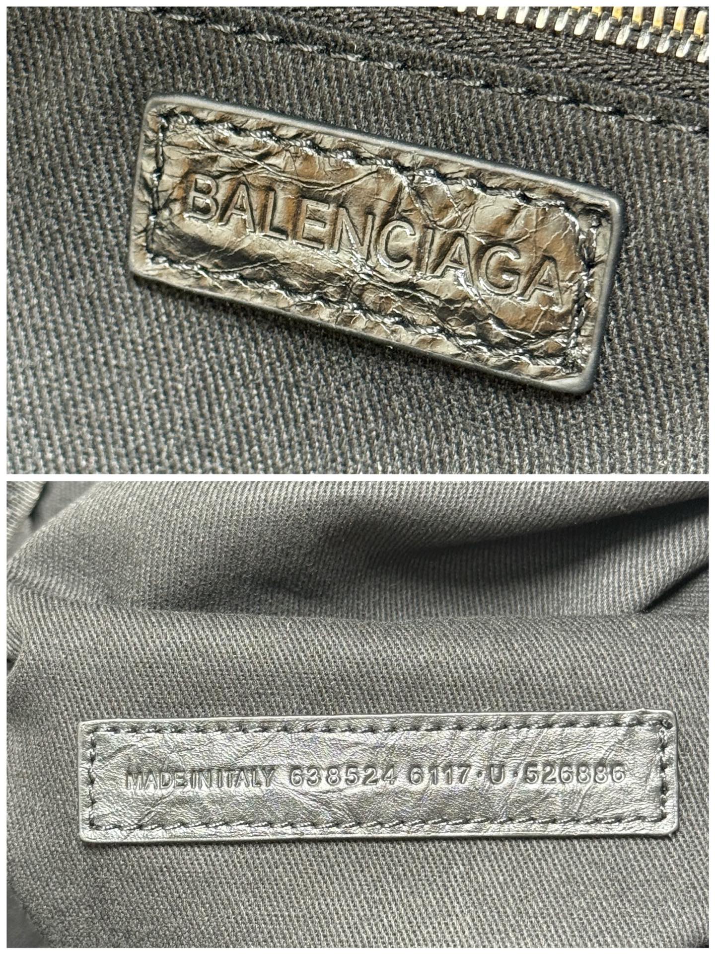Balenciaga Style Leather Bag style reference detail image 9 from source 776212