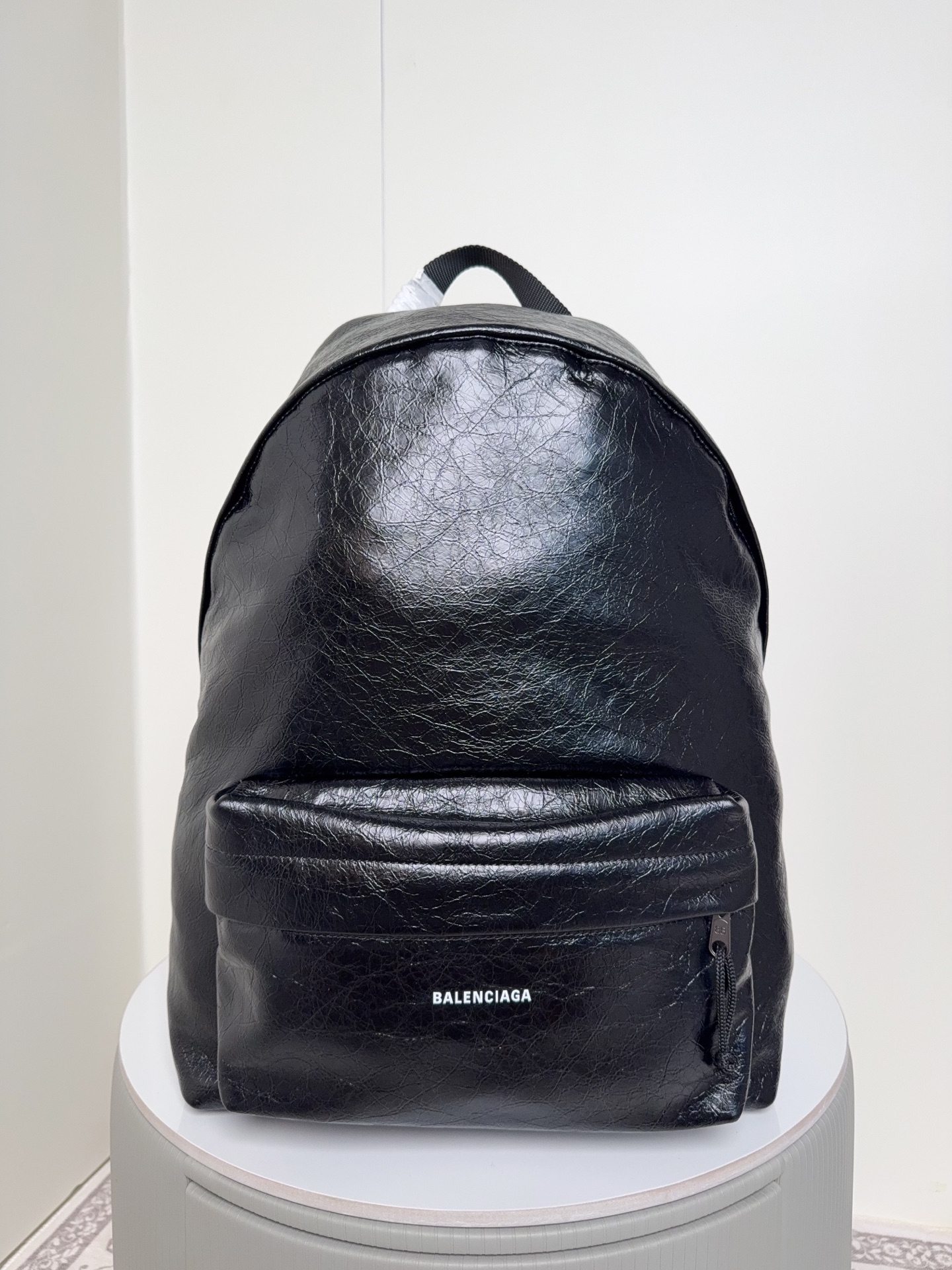 Balenciaga Style Leather Backpack Lookbook Reference image 1