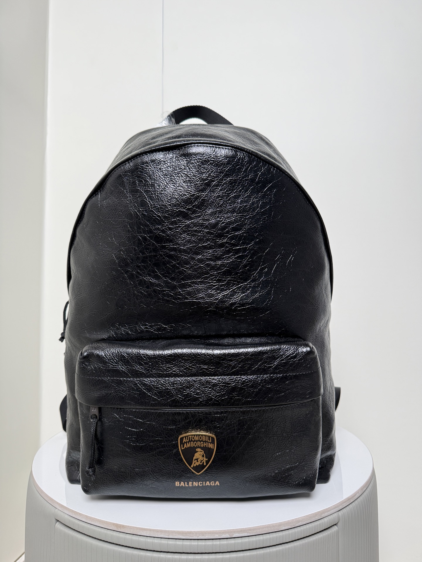 Balenciaga Style Leather Backpack Lookbook Reference image 1