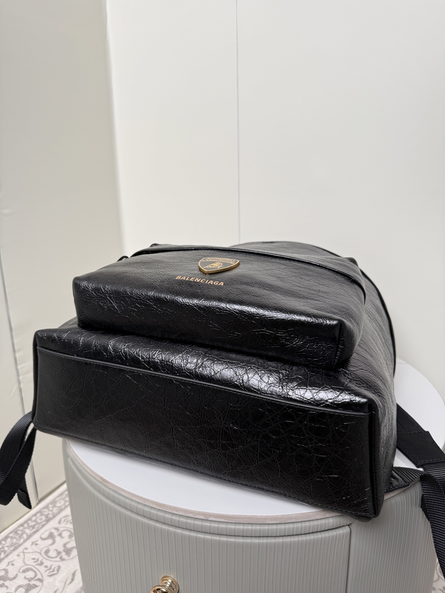 Balenciaga Style Leather Backpack Bags detail image 5 from source 776209