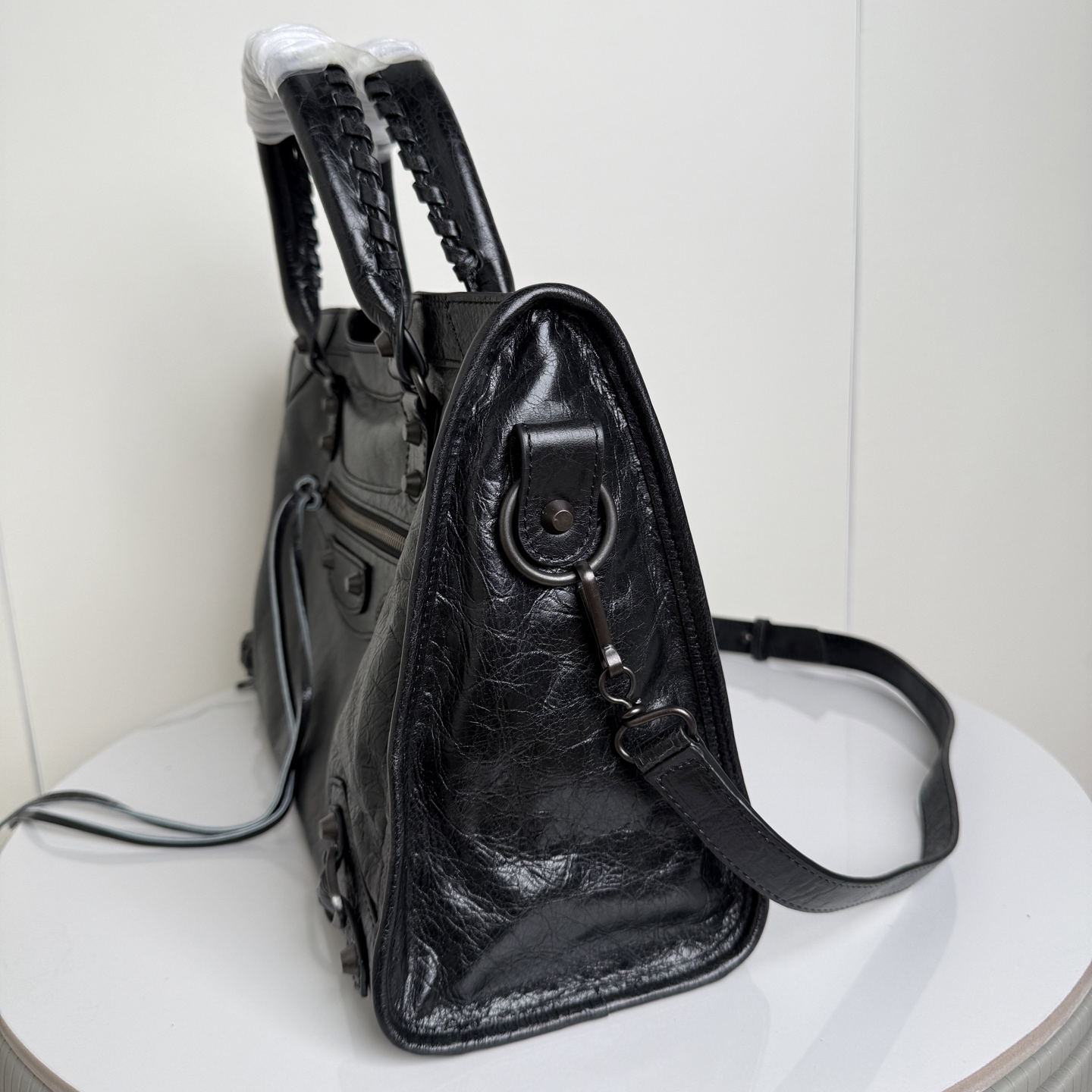 BALENCIAGA 2025新作 大型シティバッグ ブラック
