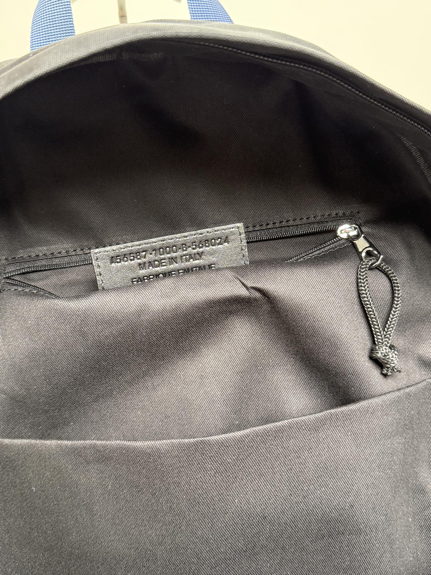 Balenciaga Style Blue Nylon Backpack Bags Backpack detail image 9 from source 776206