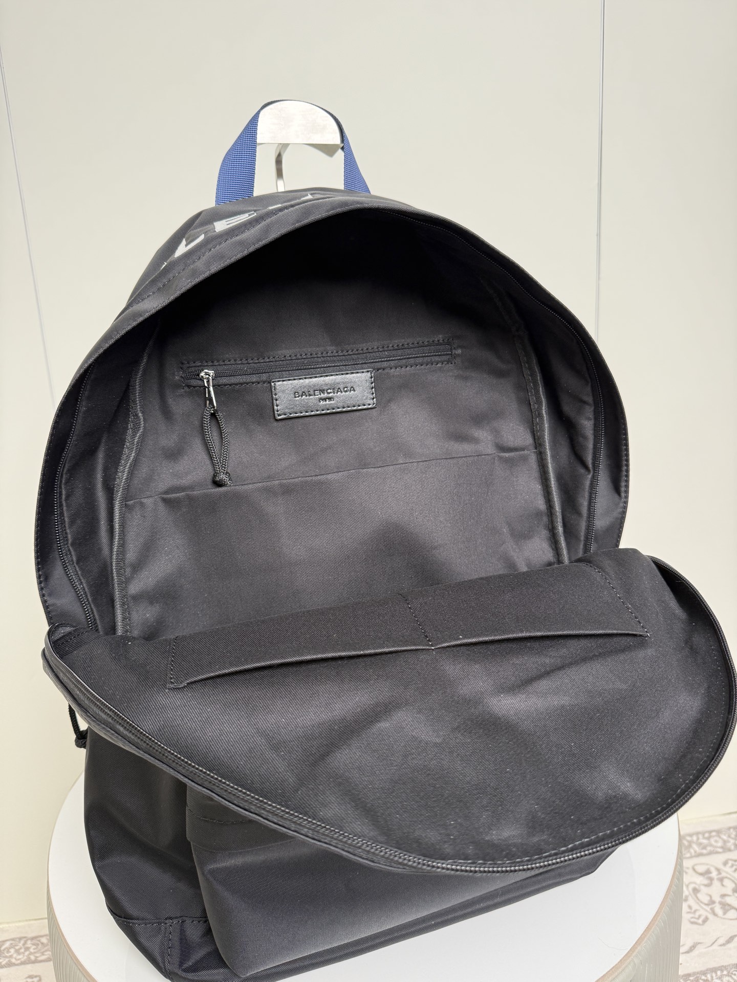 Balenciaga Style Blue Nylon Backpack Bags Backpack detail image 7 from source 776206