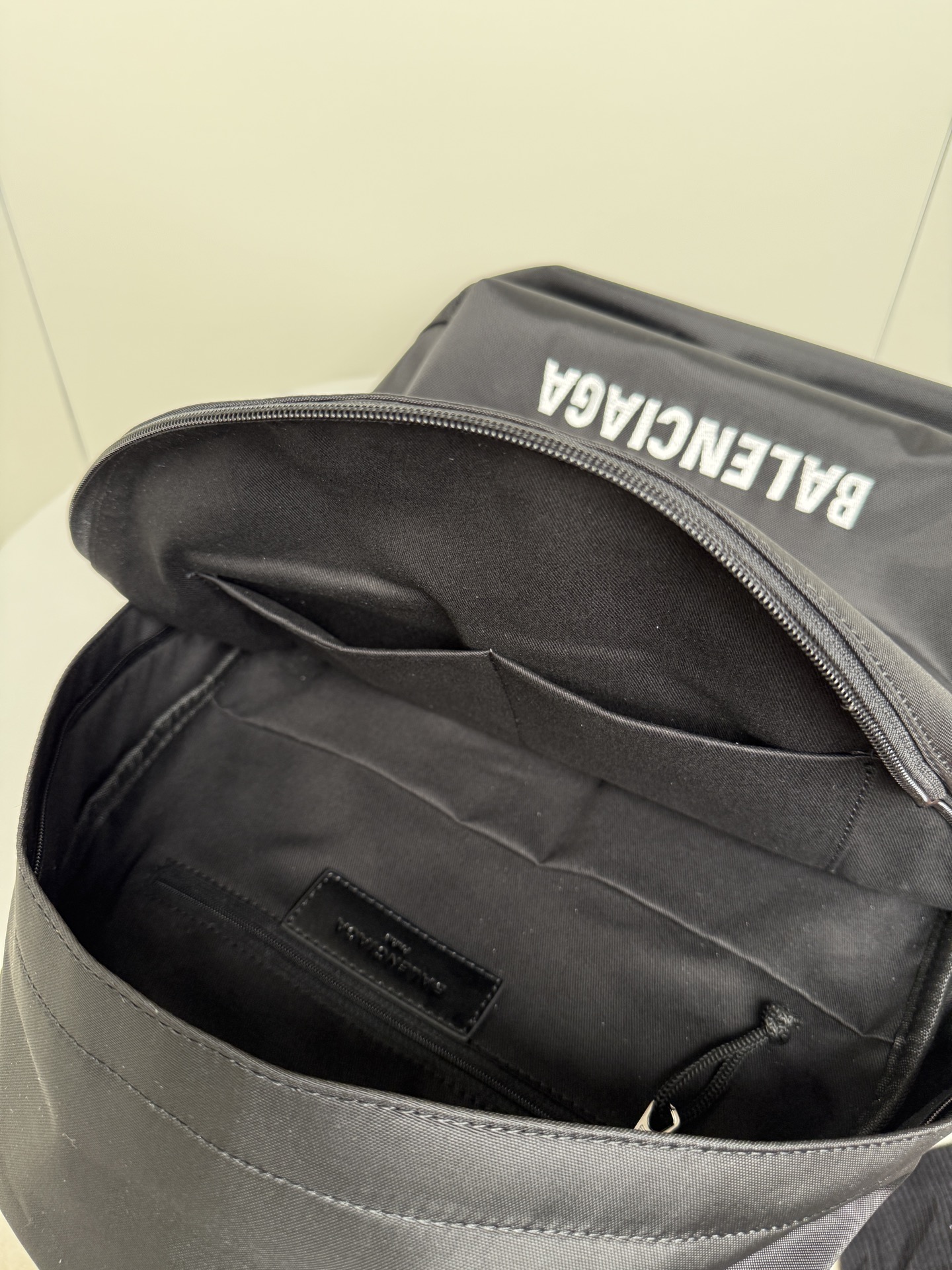 Balenciaga Style Black Nylon Backpack Bags Backpack detail image 8 from source 776207