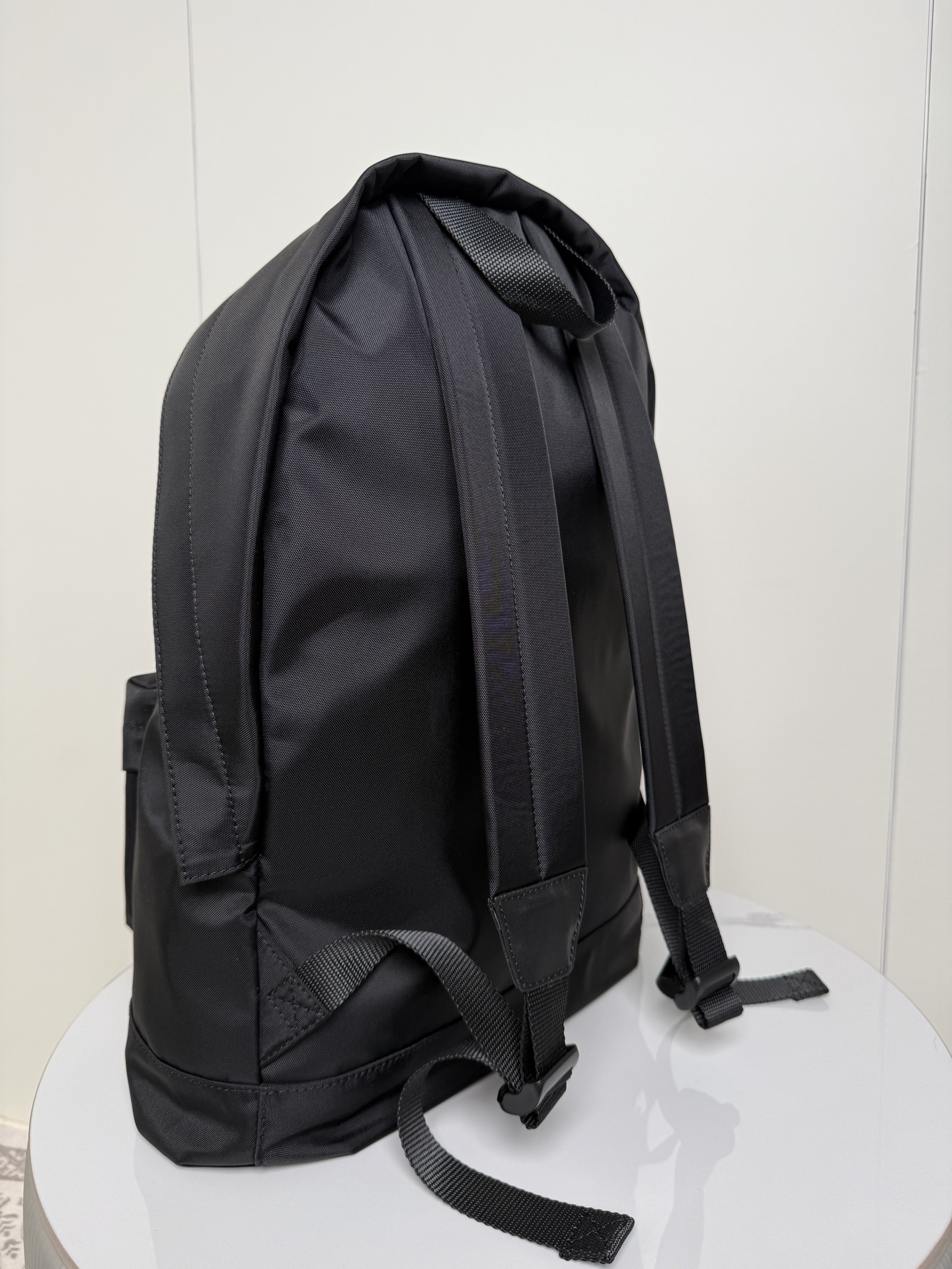 Balenciaga Style Black Nylon Backpack Bags Backpack detail image 3 from source 776207