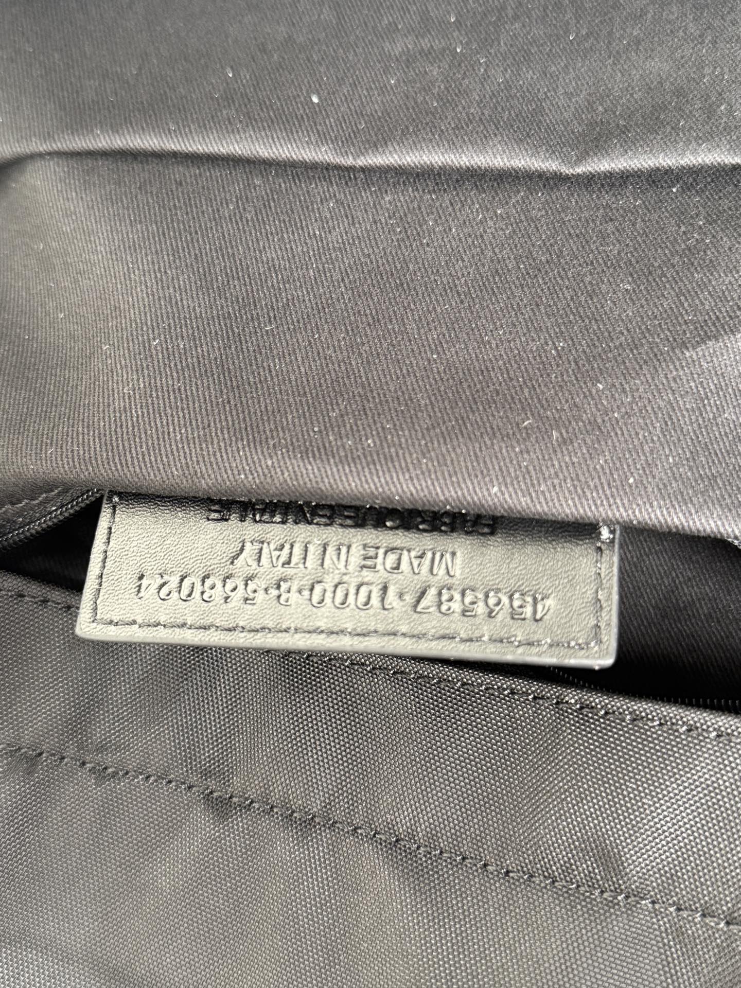 Balenciaga Style Black Nylon Backpack Bags Backpack detail image 9 from source 776207