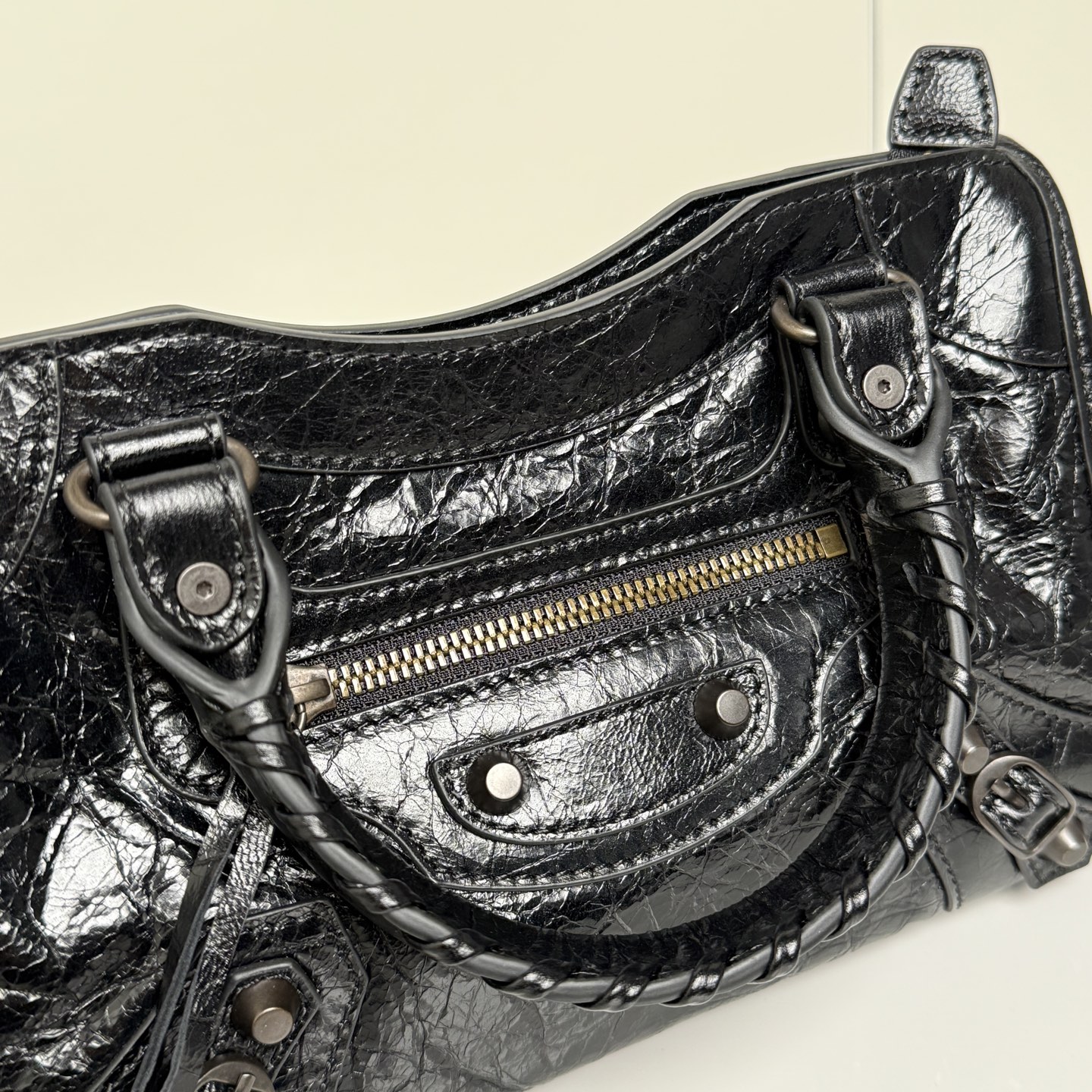 BALENCIAGA LE CITY 小型机车包 - ブラック