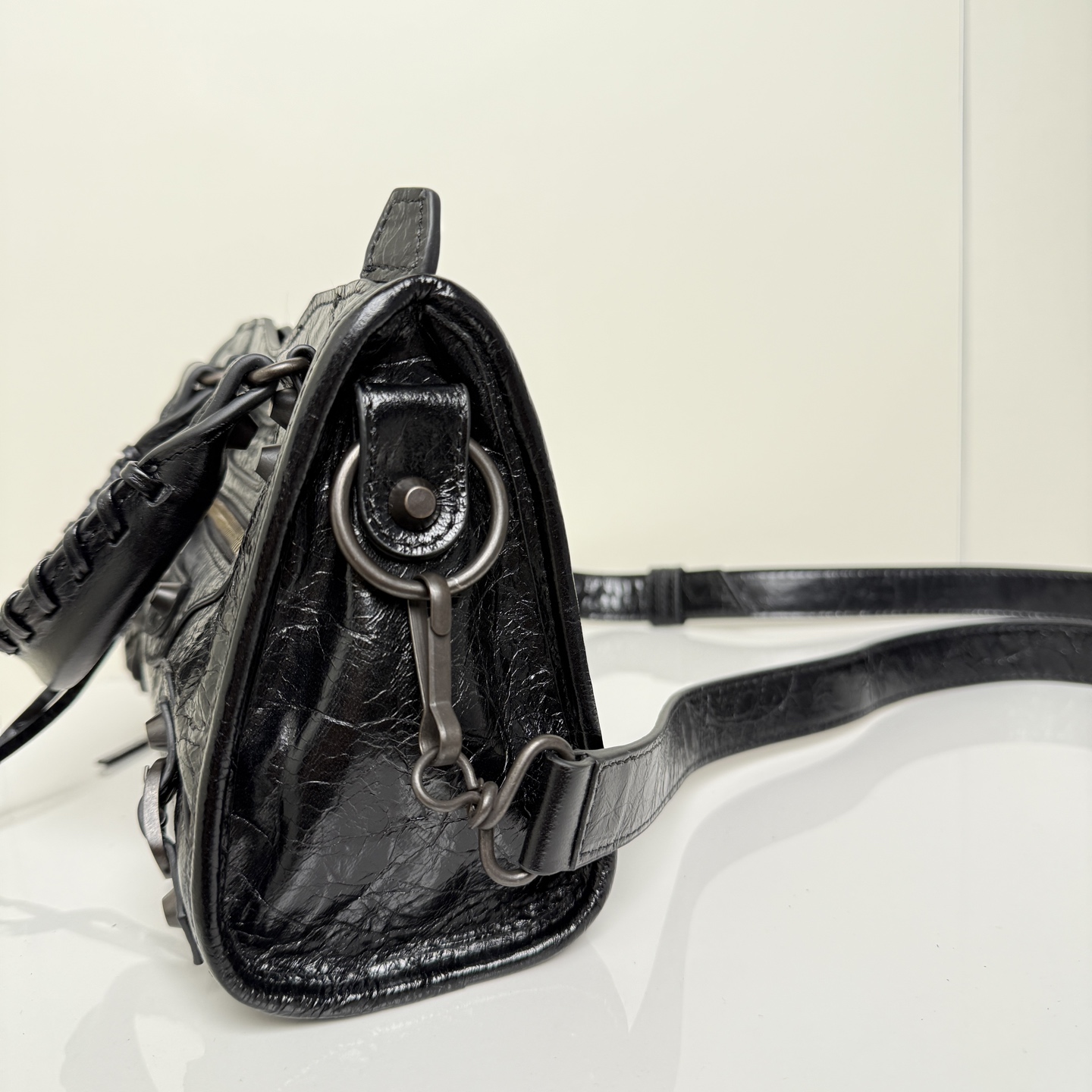 BALENCIAGA LE CITY 小型机车包 - ブラック