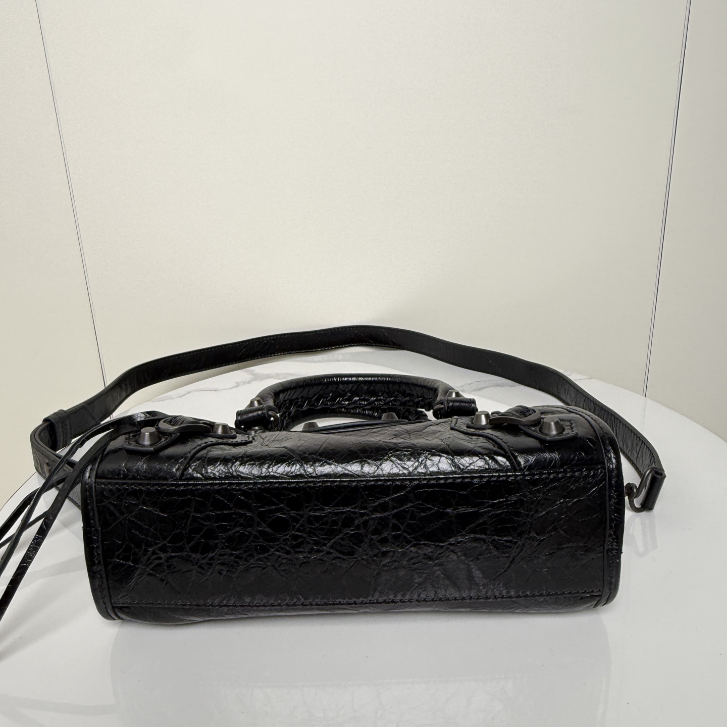 BALENCIAGA LE CITY 小型机车包 - ブラック