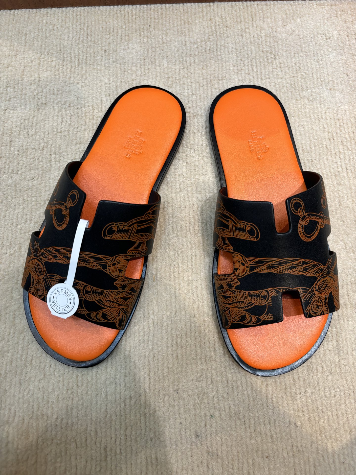 Hermes Style Leather Men's Shoes Lookbook Reference image 1