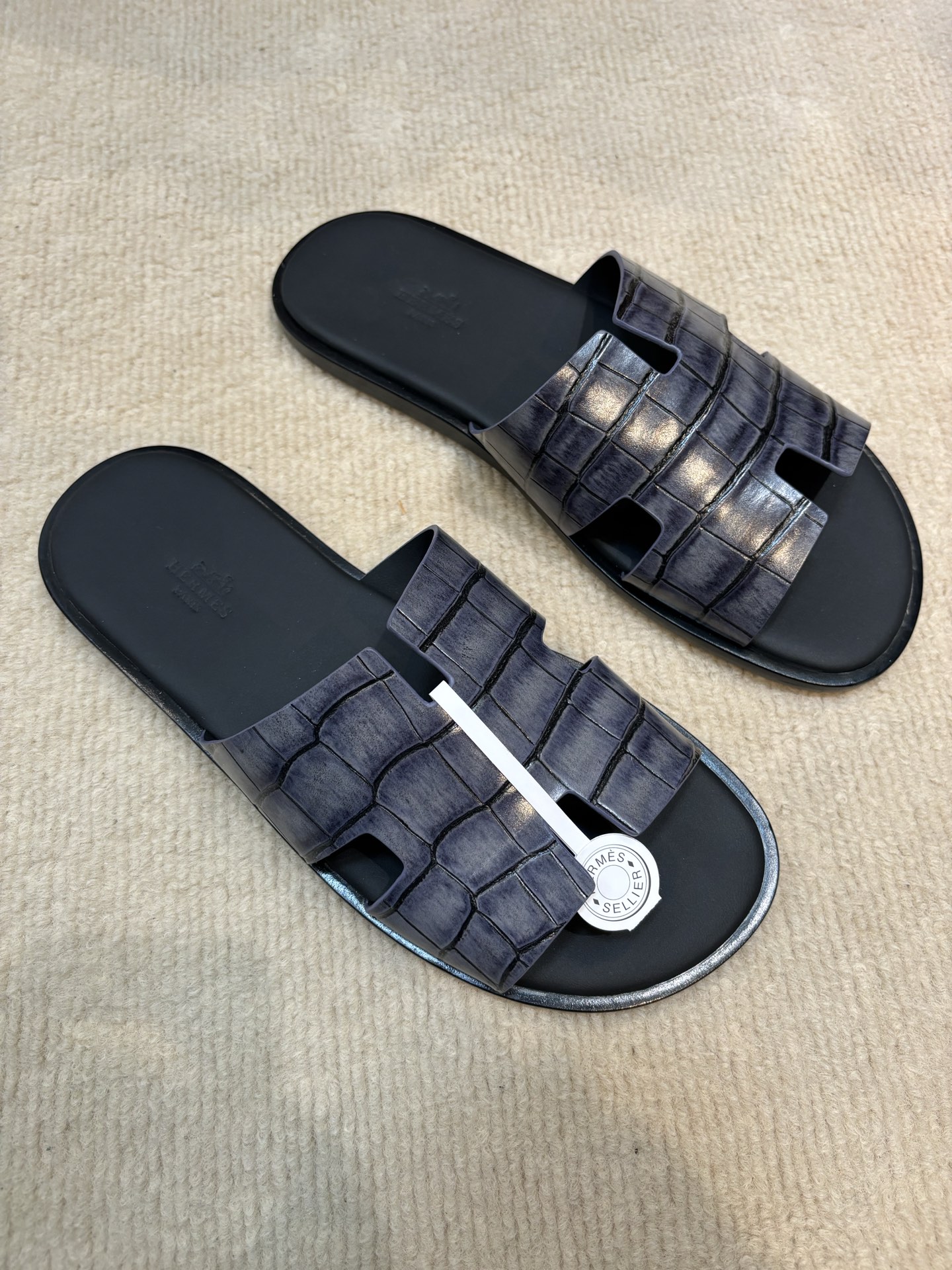 Hermes Style Leather Men's Shoes Lookbook Reference image 2