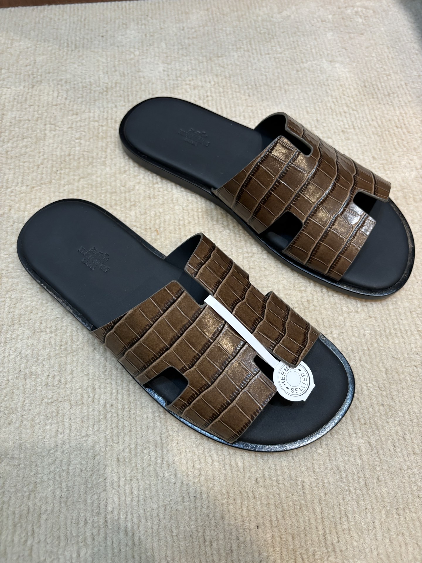 Hermes Style Leather Men's Shoes Lookbook Reference image 2
